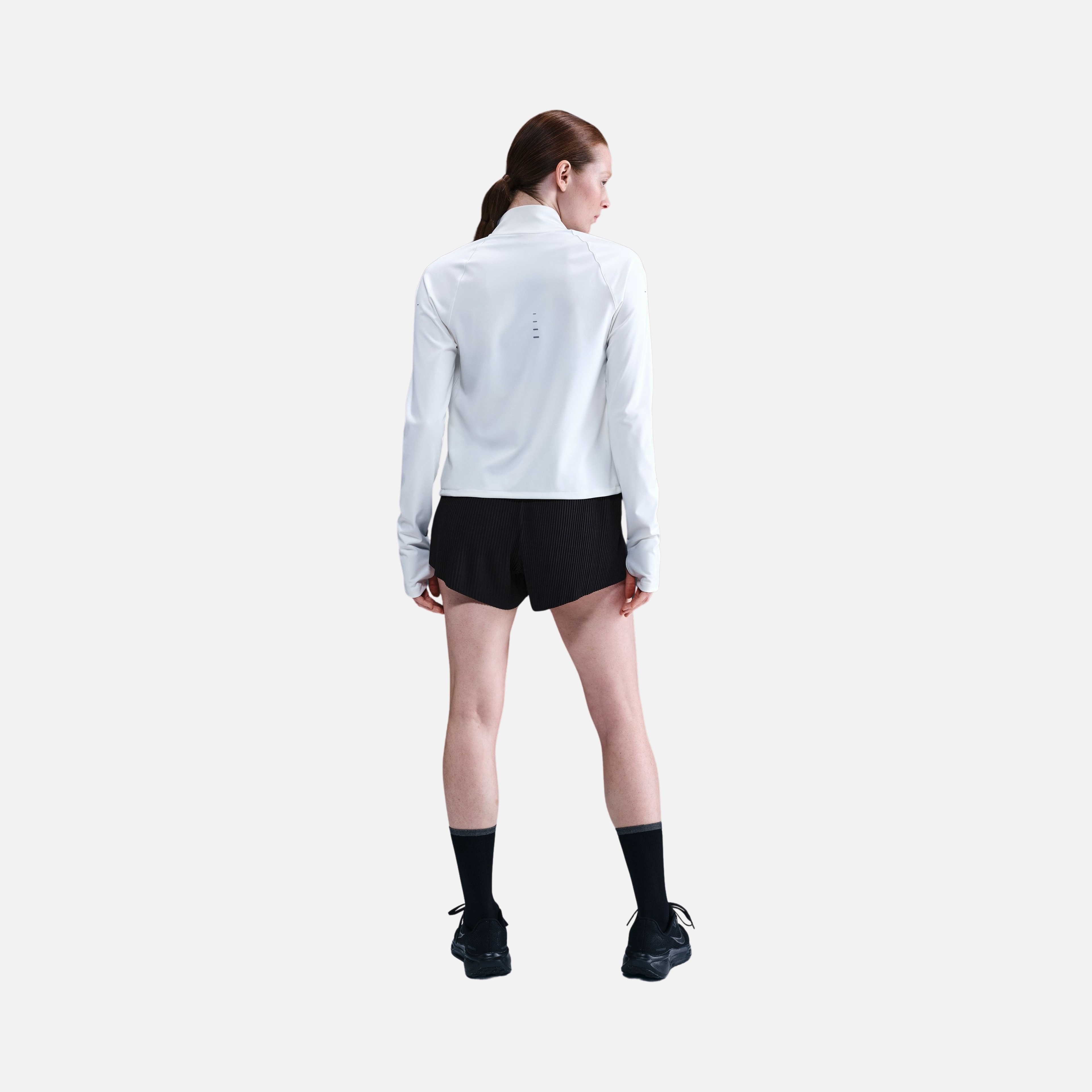 Nike AeroSwift Dri-Fit ADV Mid-Rise Brief-Lined 3" Running Kadın Şort