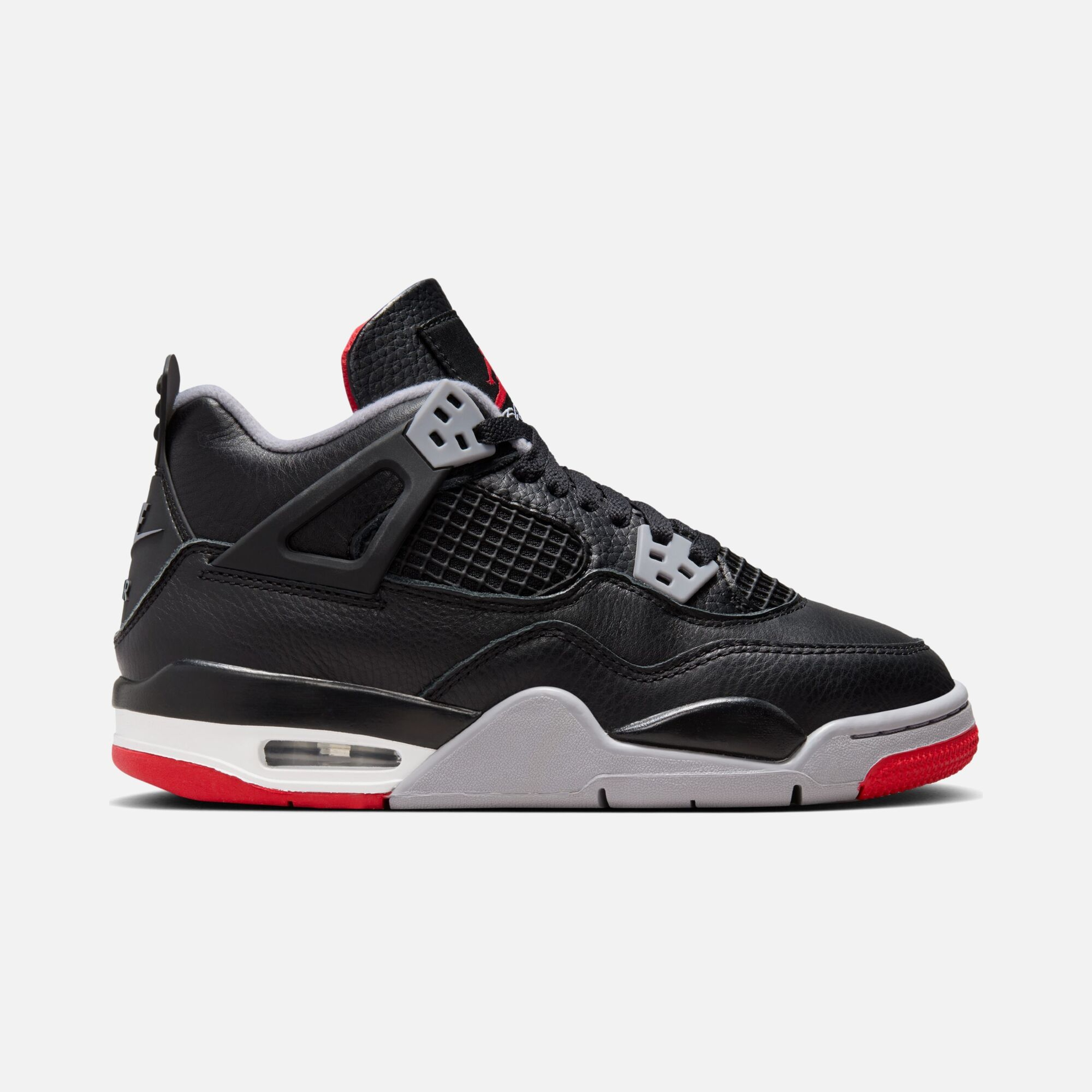 靴 NIKE Air Jordan 4 Retro Bred Nike Air Jordan 4 Retro ''Bred Reimagined'' (GS) Spor Ayakkabı