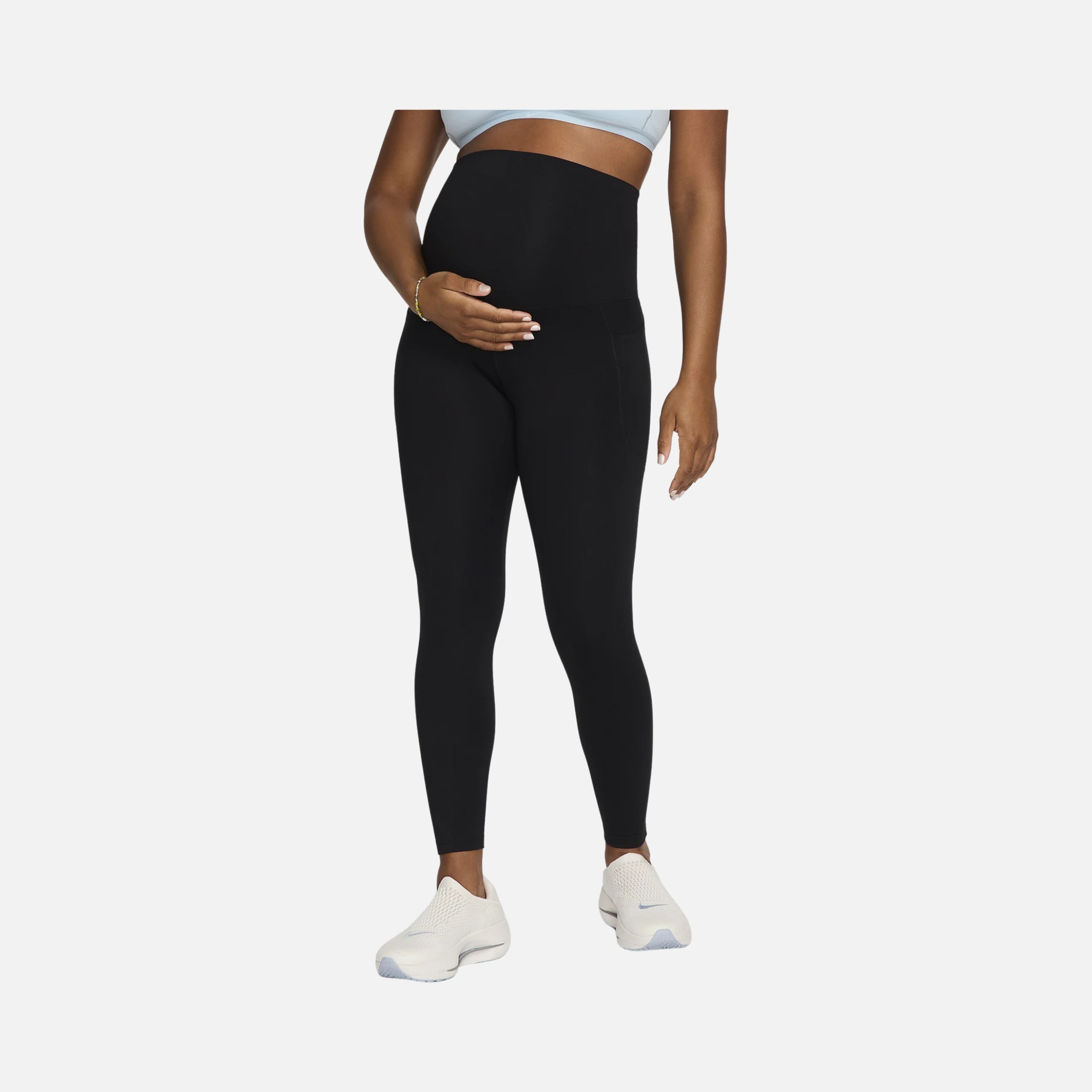 Nike One Dri-Fit High-Waisted 7/8 With Pockets Training (Maternity) Kadın Tayt