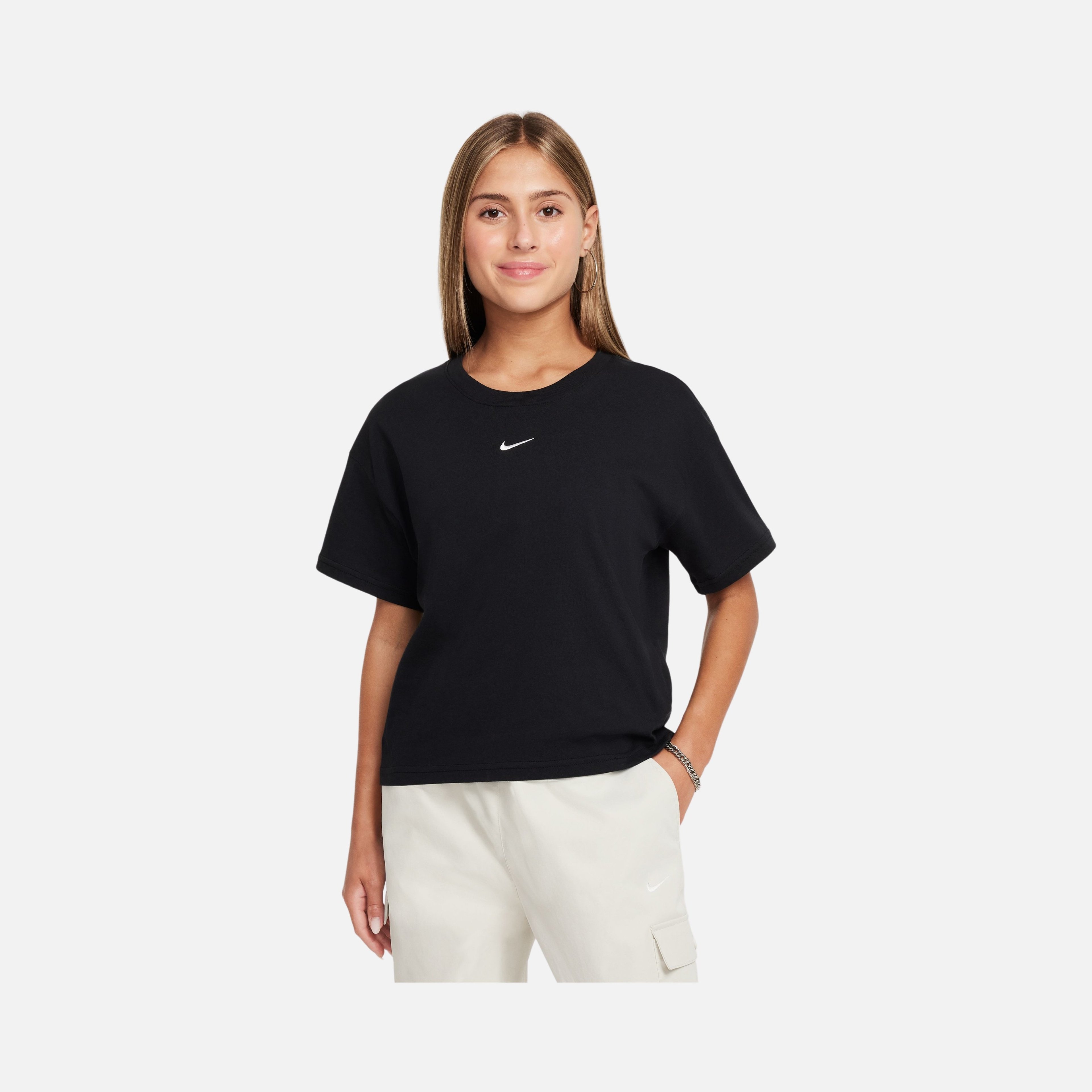 Nike Sportswear Boxy Essential Short-Sleeve Çocuk Tişört
