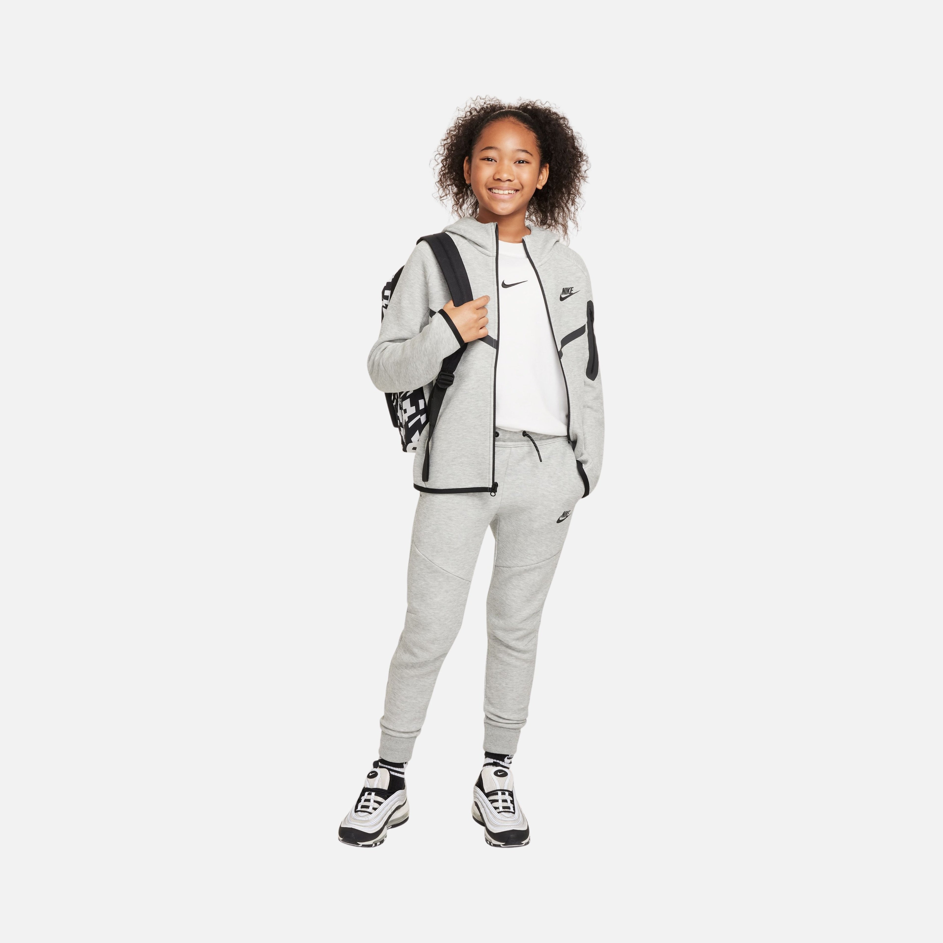 Nike Sportswear Smooth Tech Fleece Full-Zip Hooded Çocuk Ceket