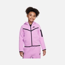 Nike Sportswear Tech Fleece SS25 Full-Zip Hoodie (Girls) Çocuk Ceket