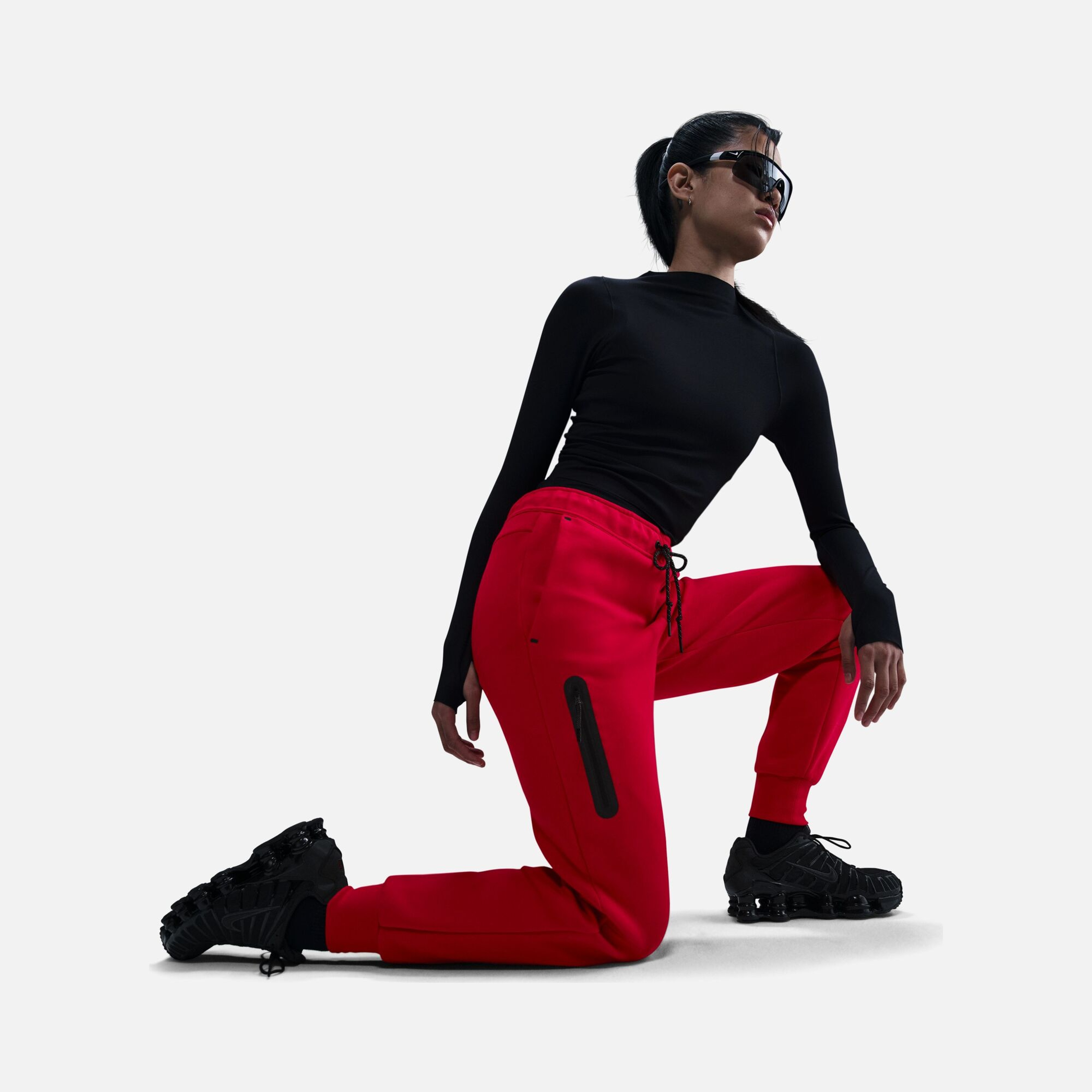 Nike Sportswear Tech Fleece Mid-Rise SS25 Kadın Pantolon
