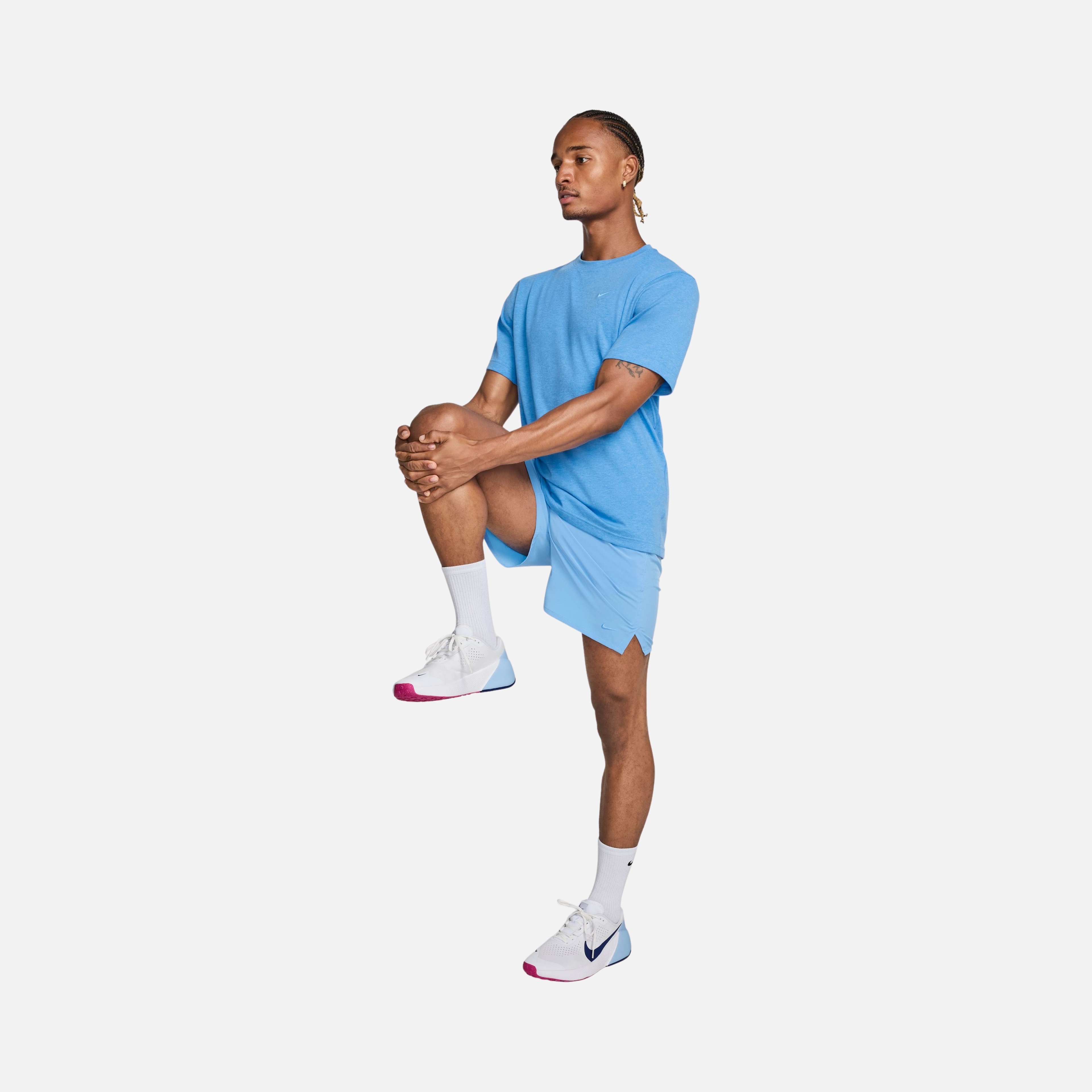 Nike Dri-Fit Primary Statement Versatile Fitness Training Short-Sleeve Erkek Tişört