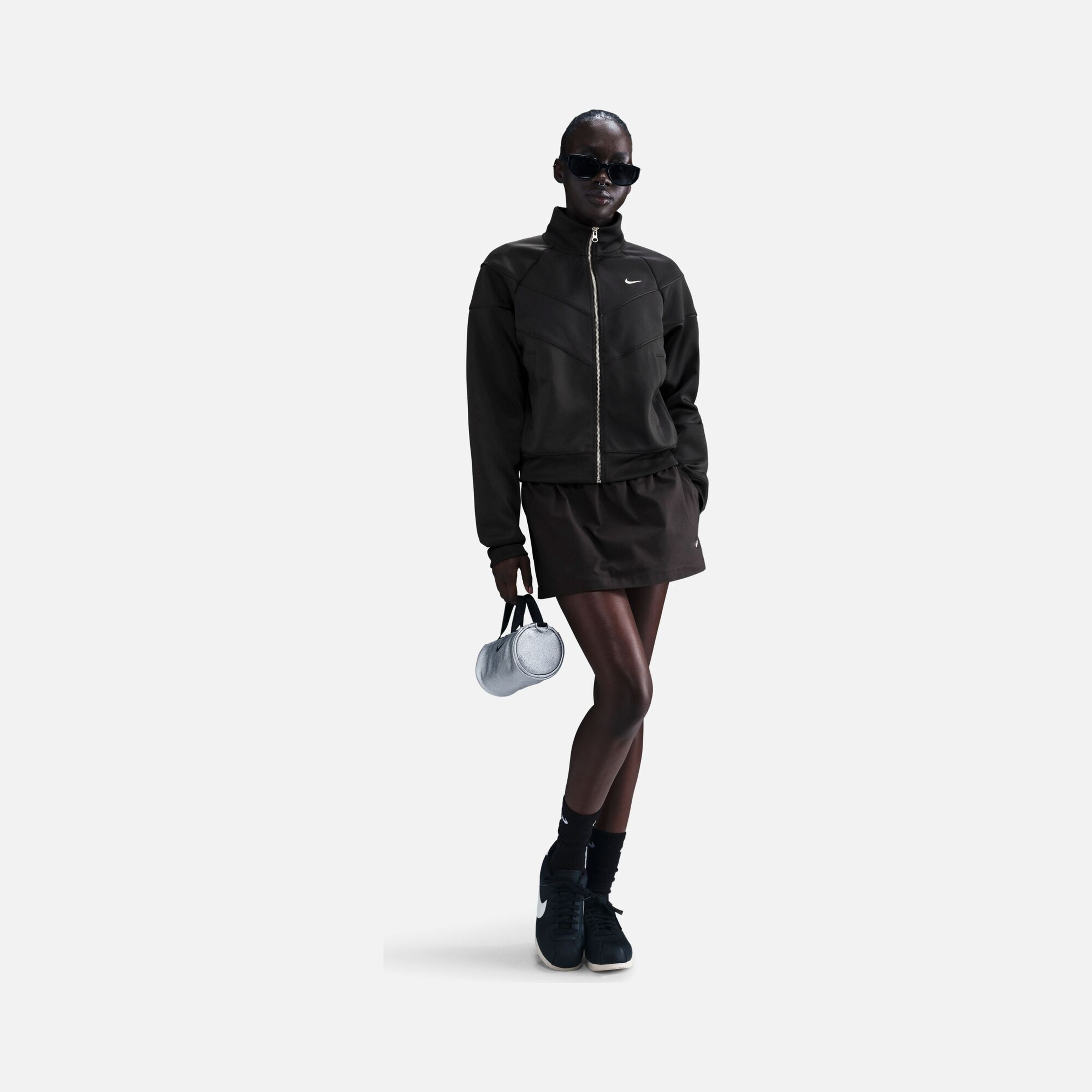 Nike Sportswear Essentials Windrunner Poly Knit Full-Zip Kadın Ceket