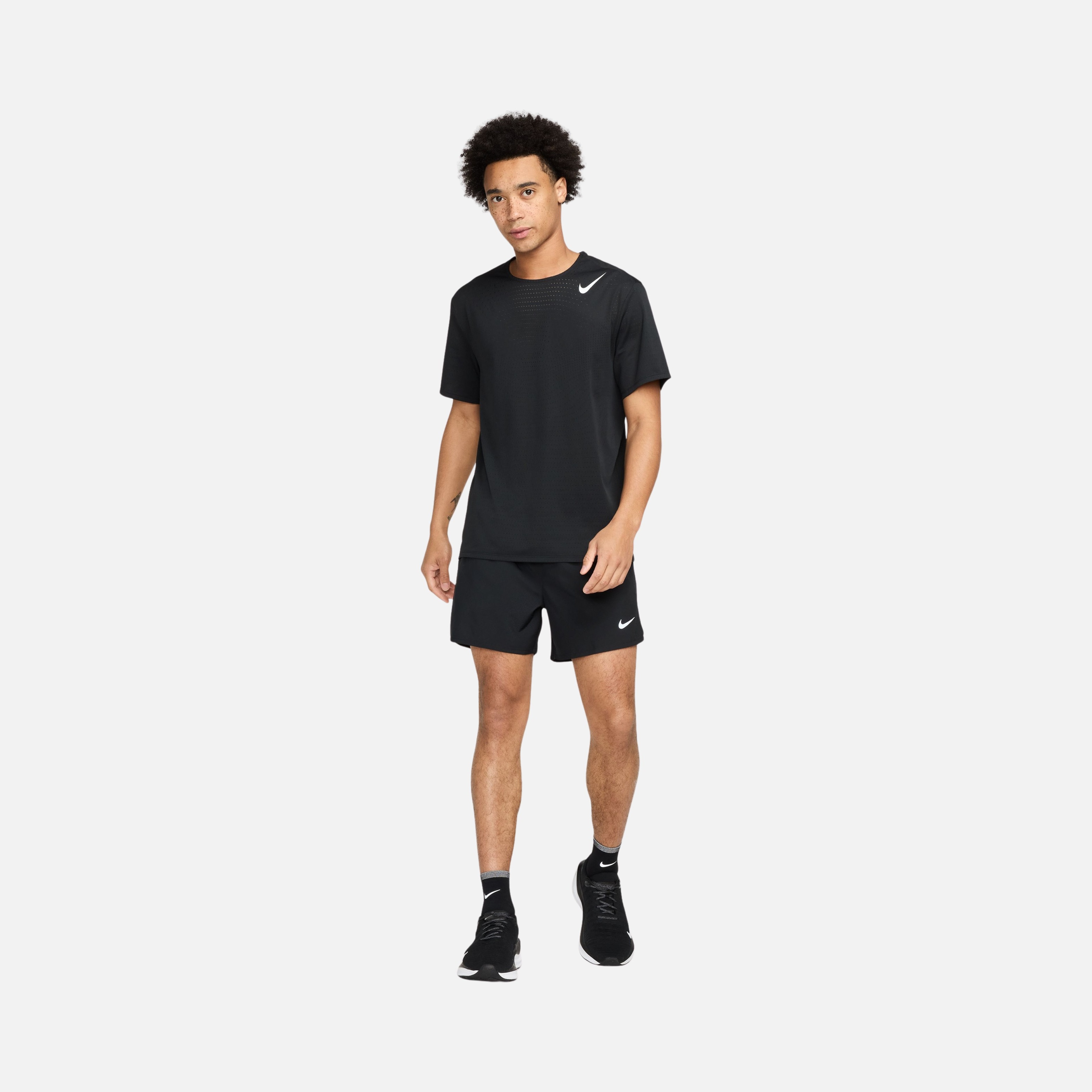 Nike Dri-Fit ADV AeroSwift Running Short-Sleeve Erkek Tişört