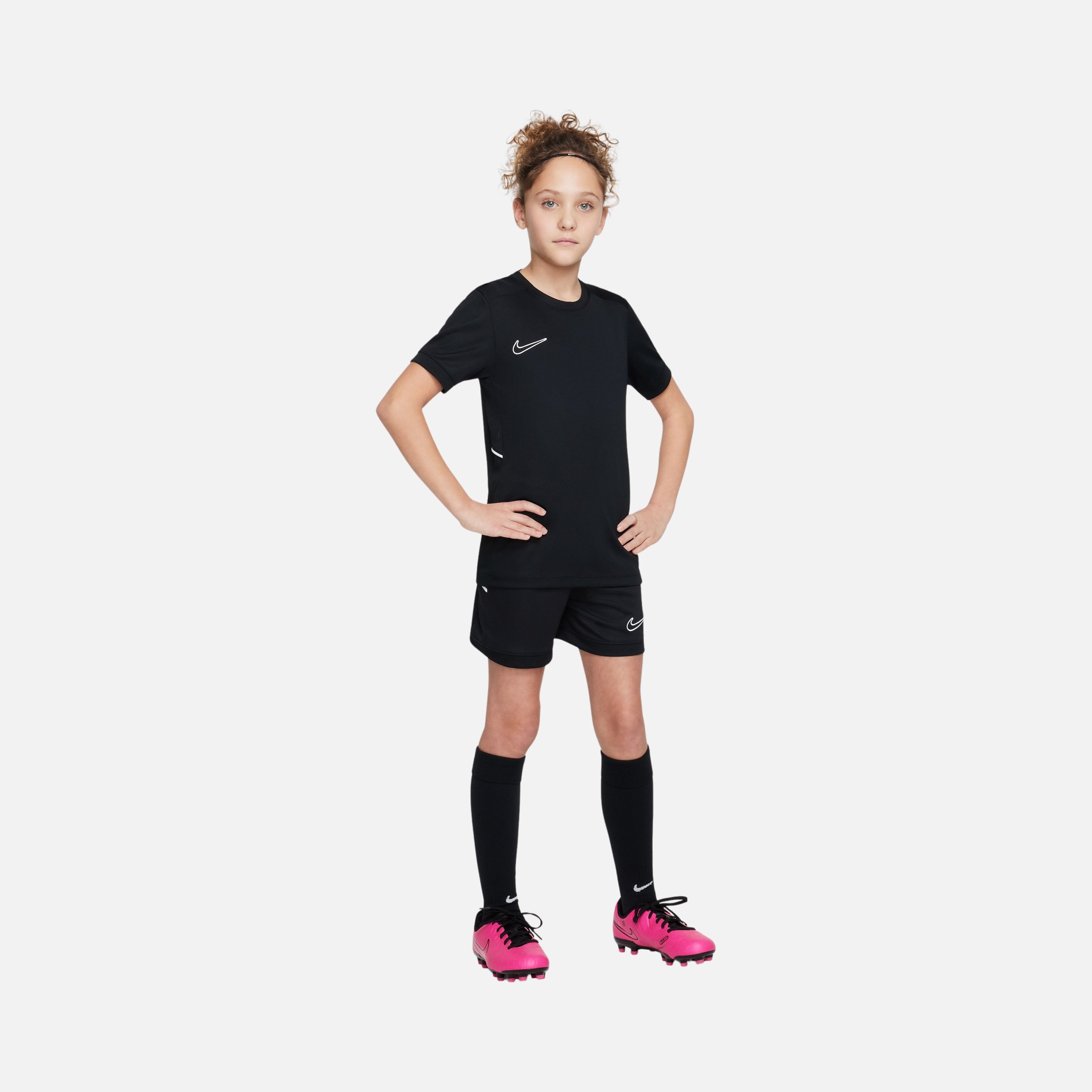 Nike Dri-Fit Academy 25 PD Football Short-Sleeve Çocuk Tişört