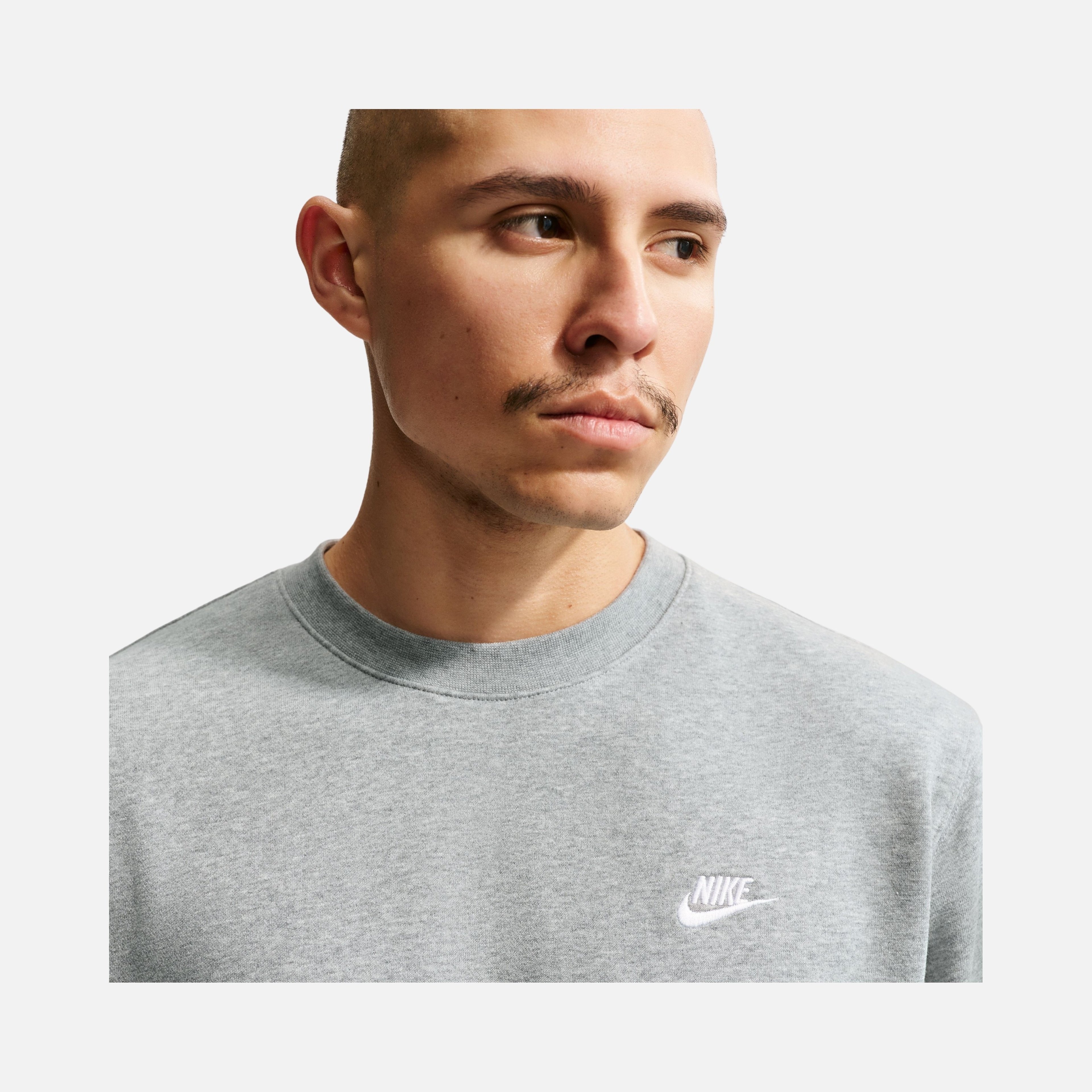 Nike Sportswear Club French Terry Crew Erkek Sweatshirt