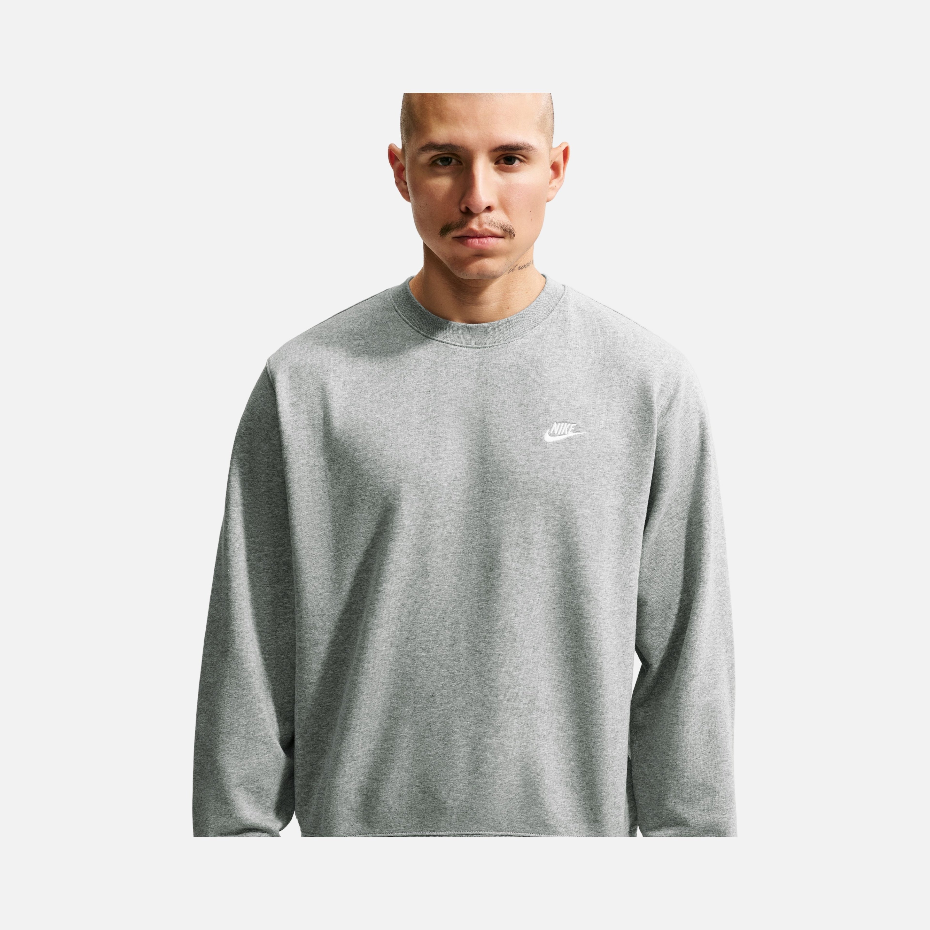 Nike Sportswear Club French Terry Crew Erkek Sweatshirt
