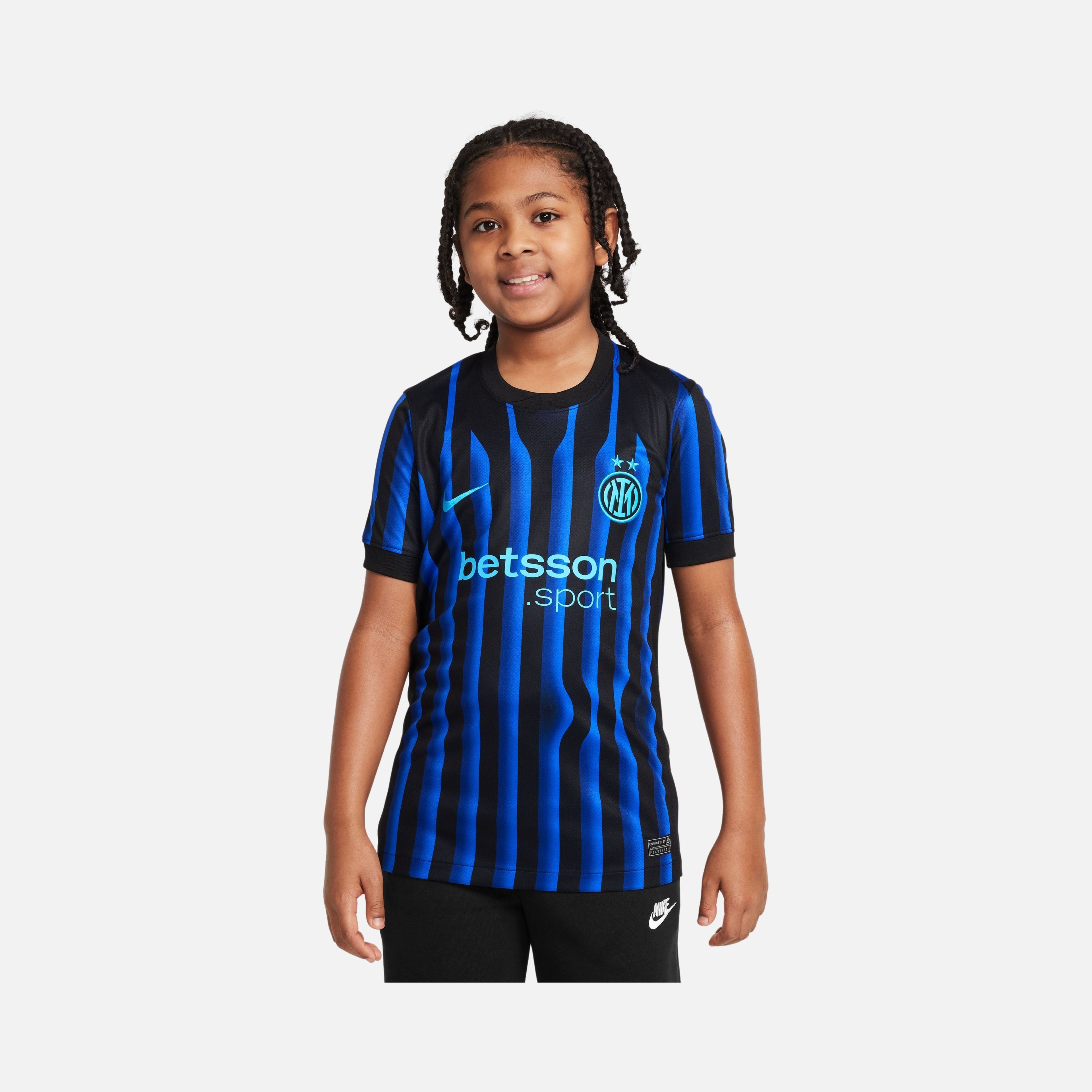 Nike Inter Milan Dri-fit Jsy Ss Stadium Çocuk Forma