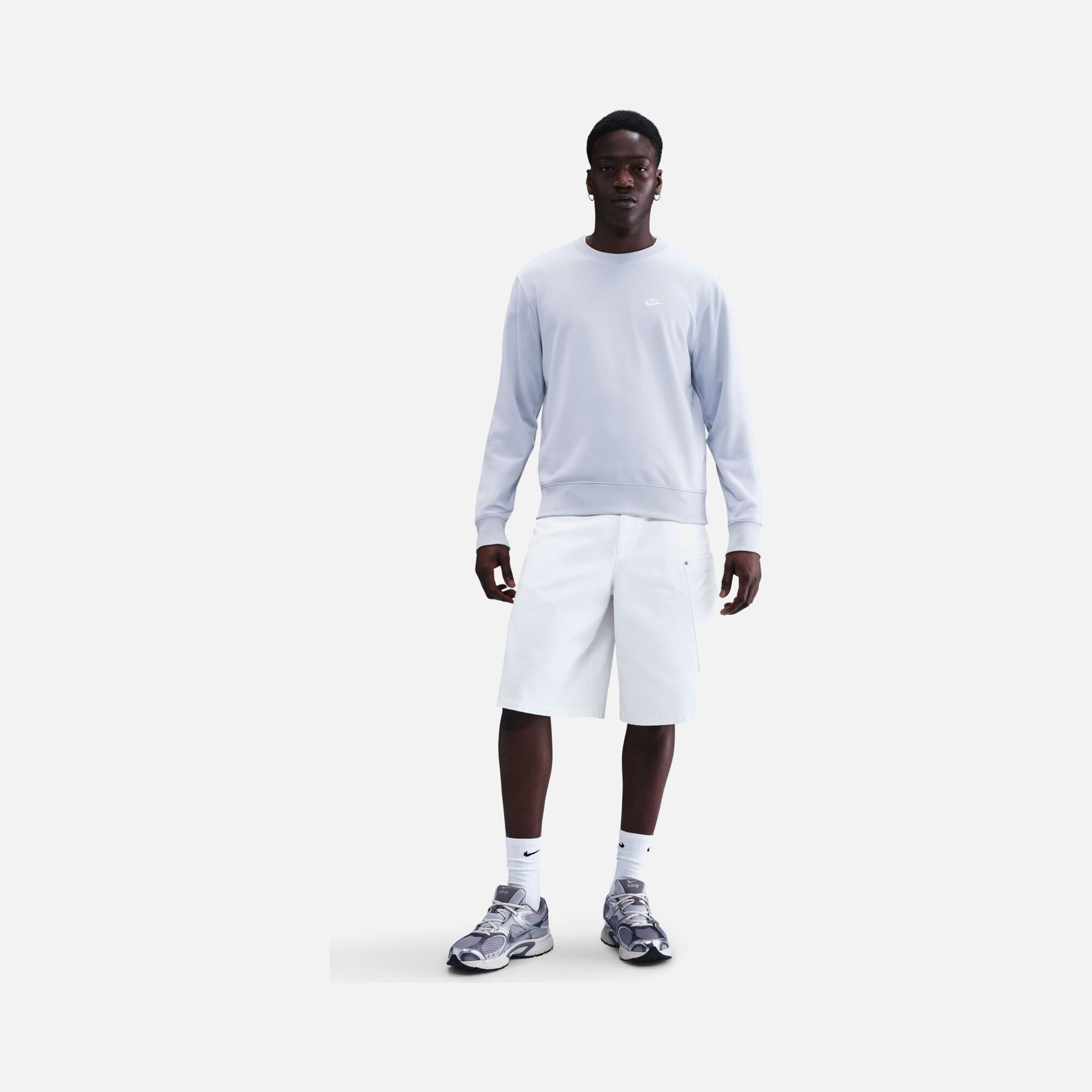 Nike Sportswear Club French Terry Crew Erkek Sweatshirt