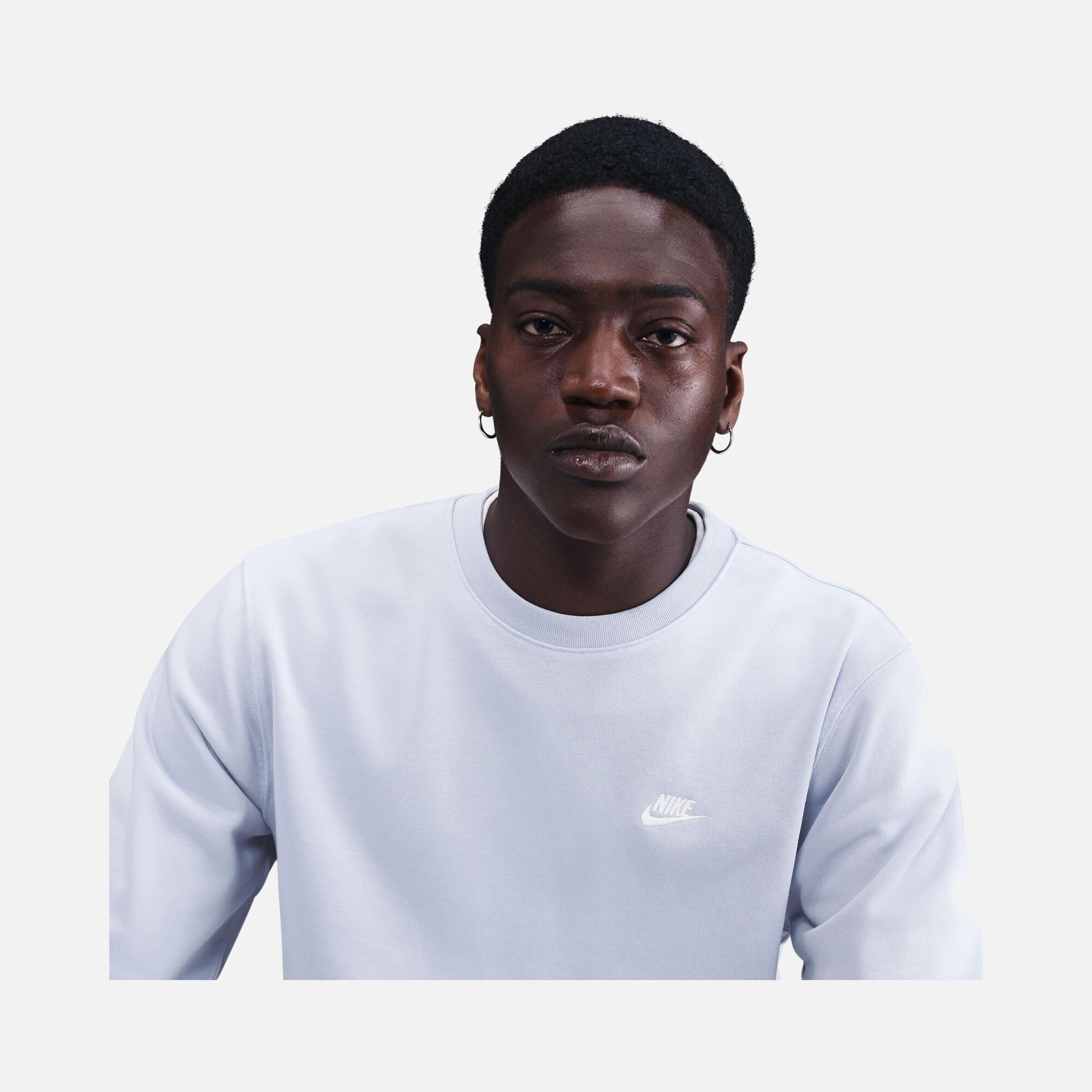Nike Sportswear Club French Terry Crew Erkek Sweatshirt