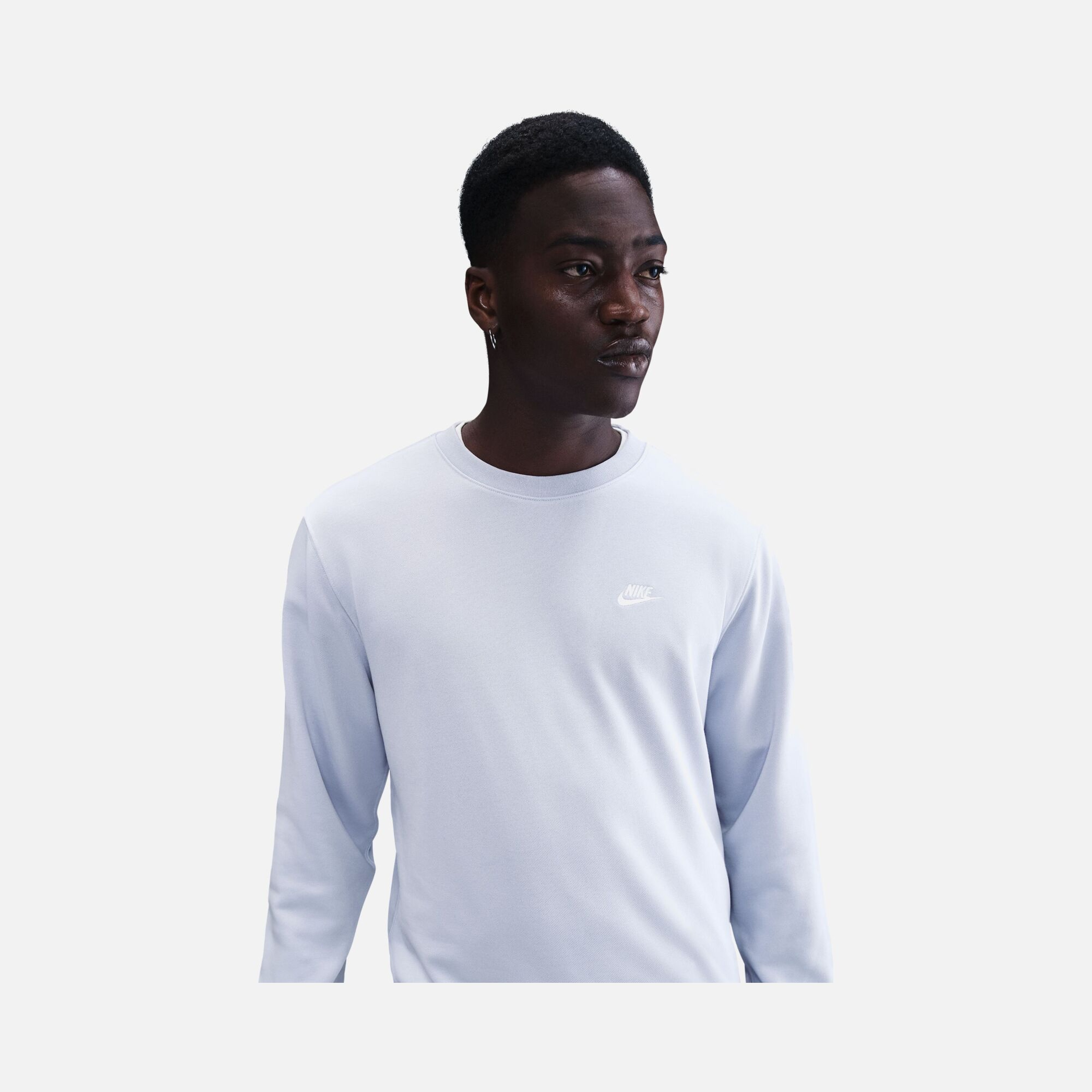 Nike Sportswear Club French Terry Crew Erkek Sweatshirt