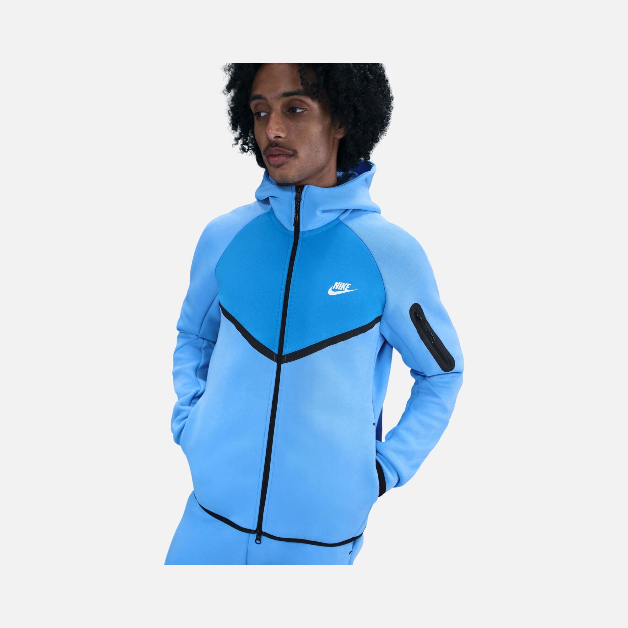 Nike M Tech Fleece Mix Wr Hoodie Erkek Ceket | Barçın