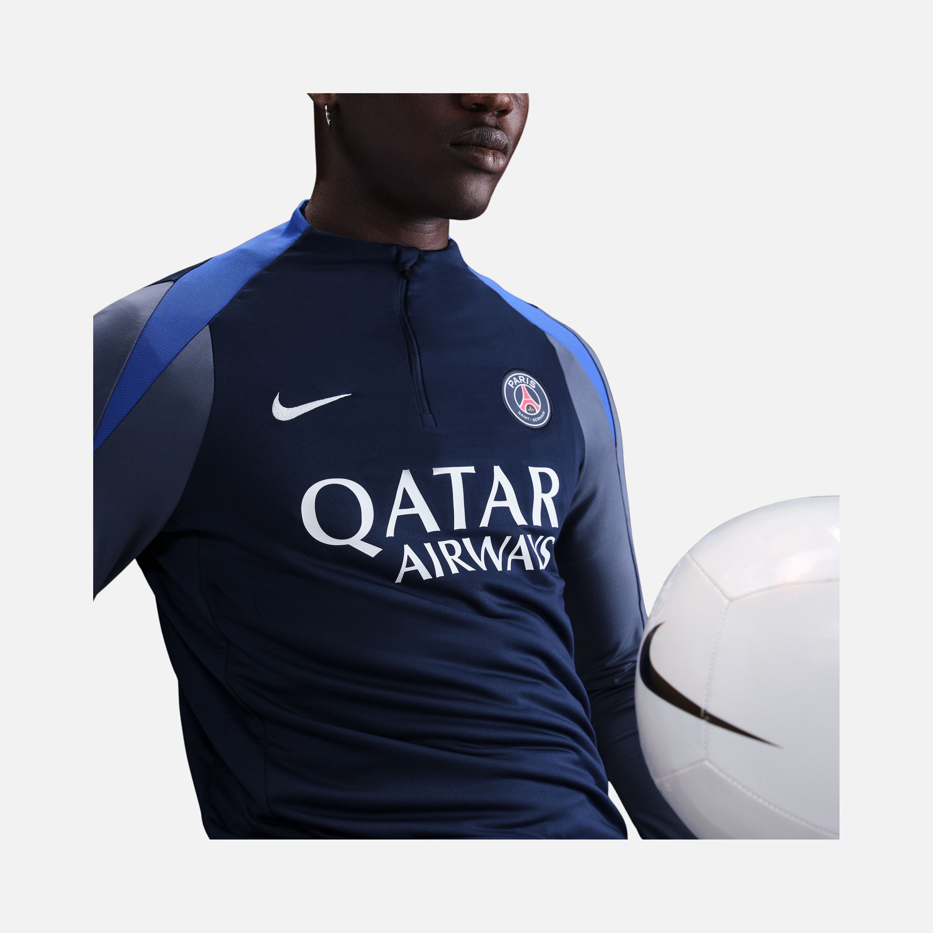NIKE Paris Saint-Germain シャツ XLサイズ Nike Paris Saint Germain Dri-fit Strike Drill Top Uzun Kollu