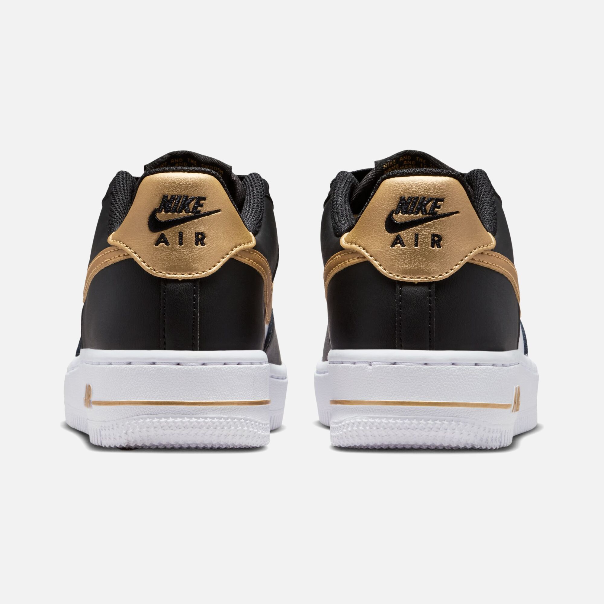 ◆新品◆23.5センチNIKE Air Force 1 Black Gold Nike Air Force 1 ''Iconic Details'' (GS) Spor Ayakkabı | Barçın