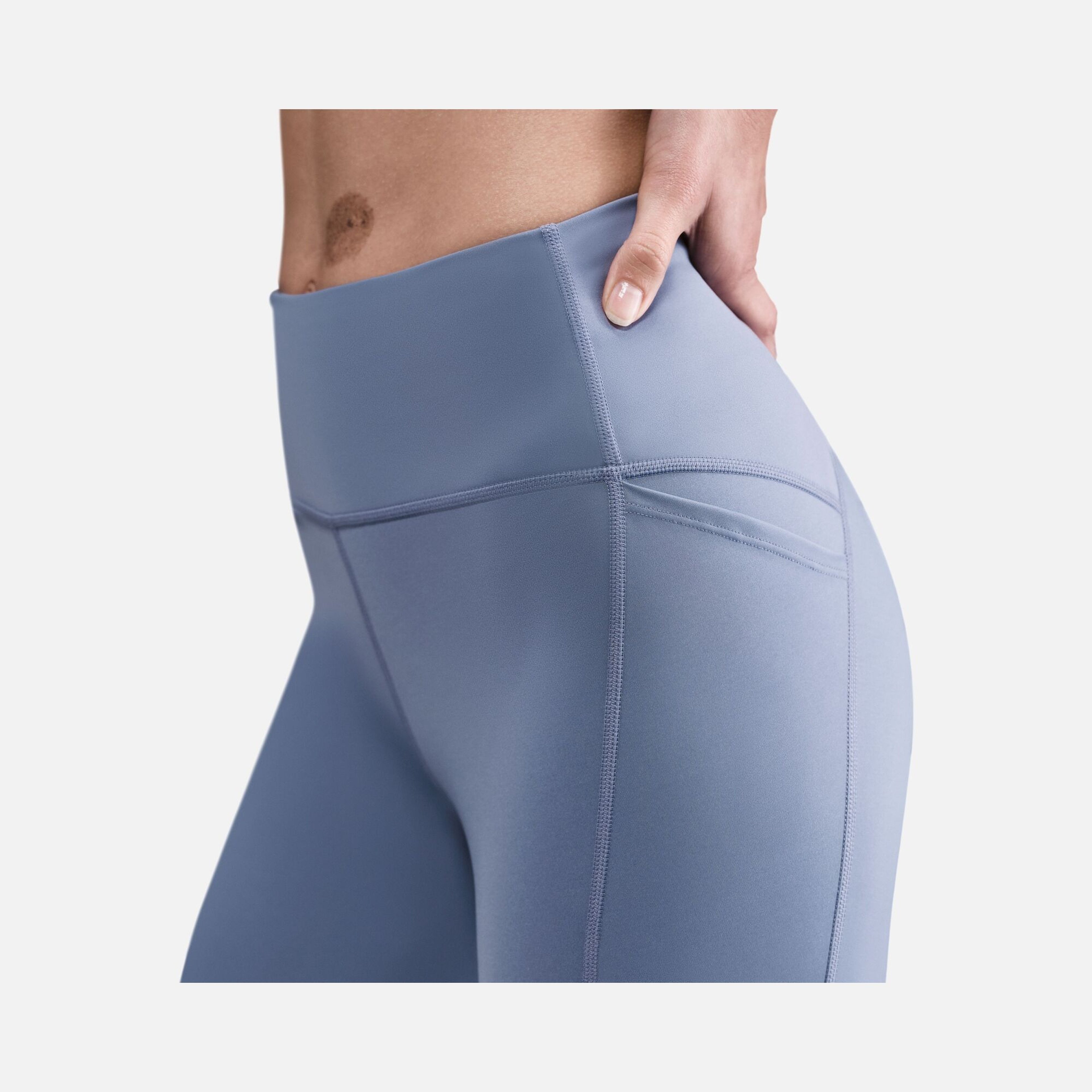 Nike Dri-Fit High-Waisted 7/8 Running With Pockets Kadın Tayt