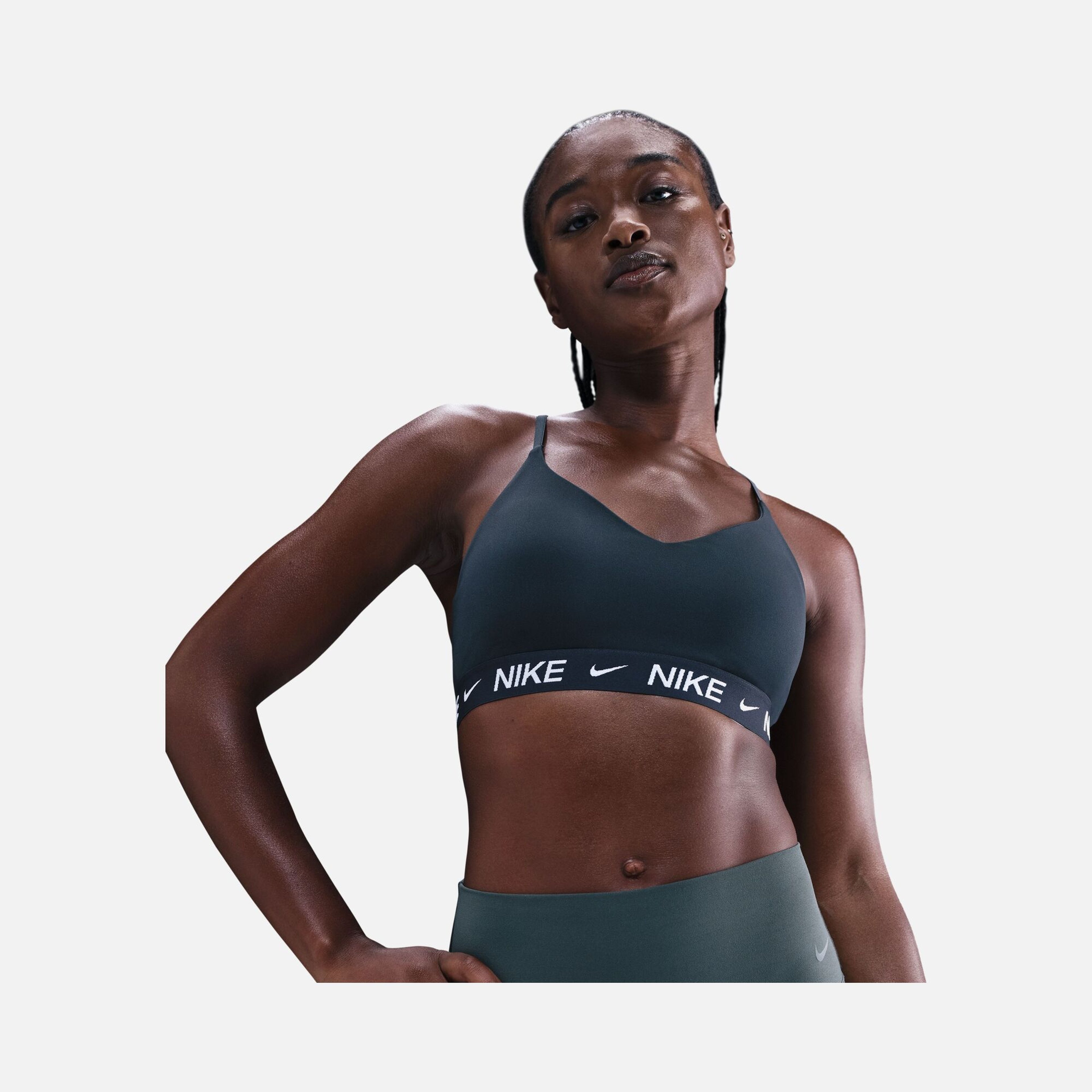 Nike Indy Light-Support Padded Adjustable Training Sports Kadın Bra