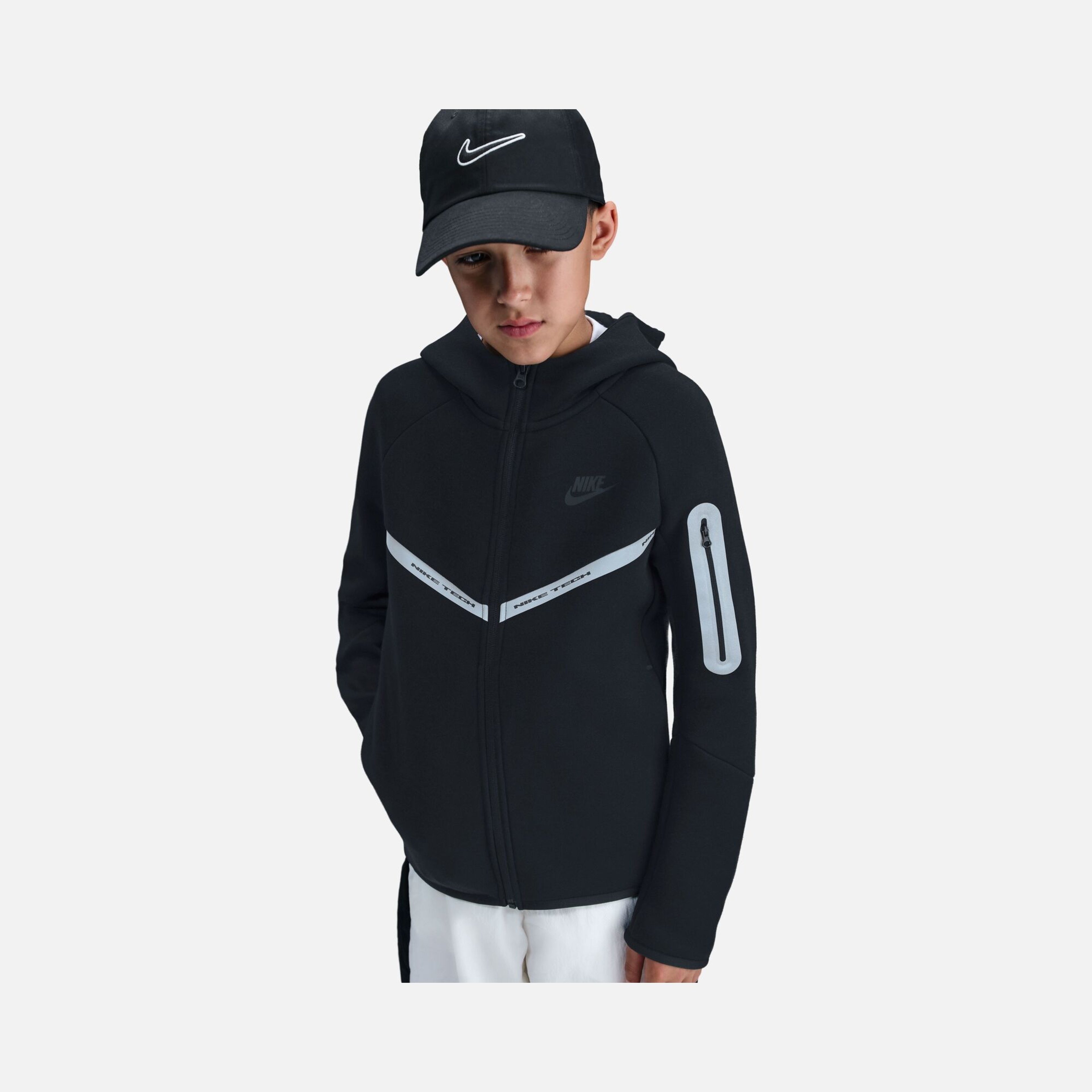 Nike B Nsw Tech Fleece Fz Reflect Çocuk Ceket