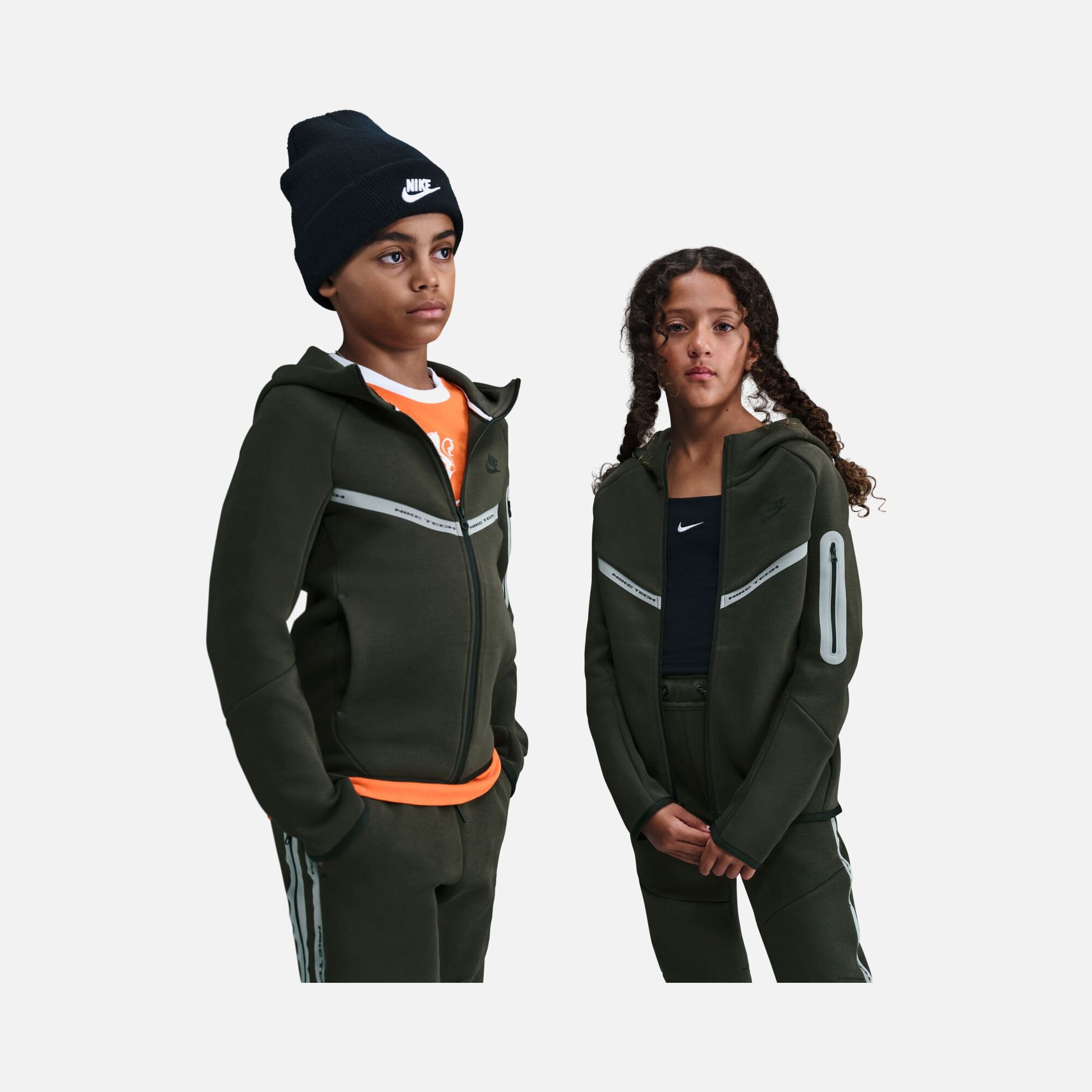 Nike B Nsw Tech Fleece Fz Reflect Çocuk Ceket