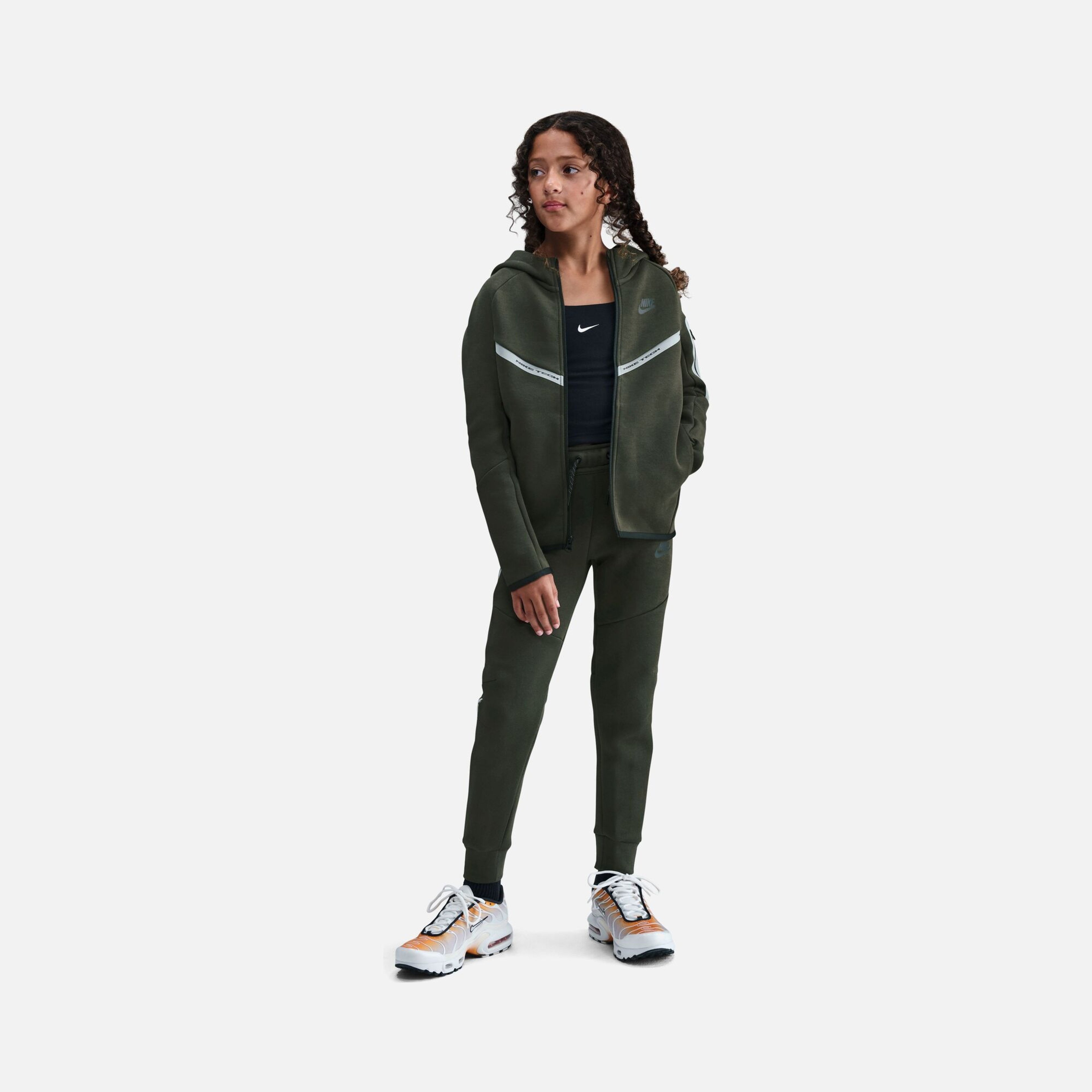 Nike B Nsw Tech Fleece Fz Reflect Çocuk Ceket