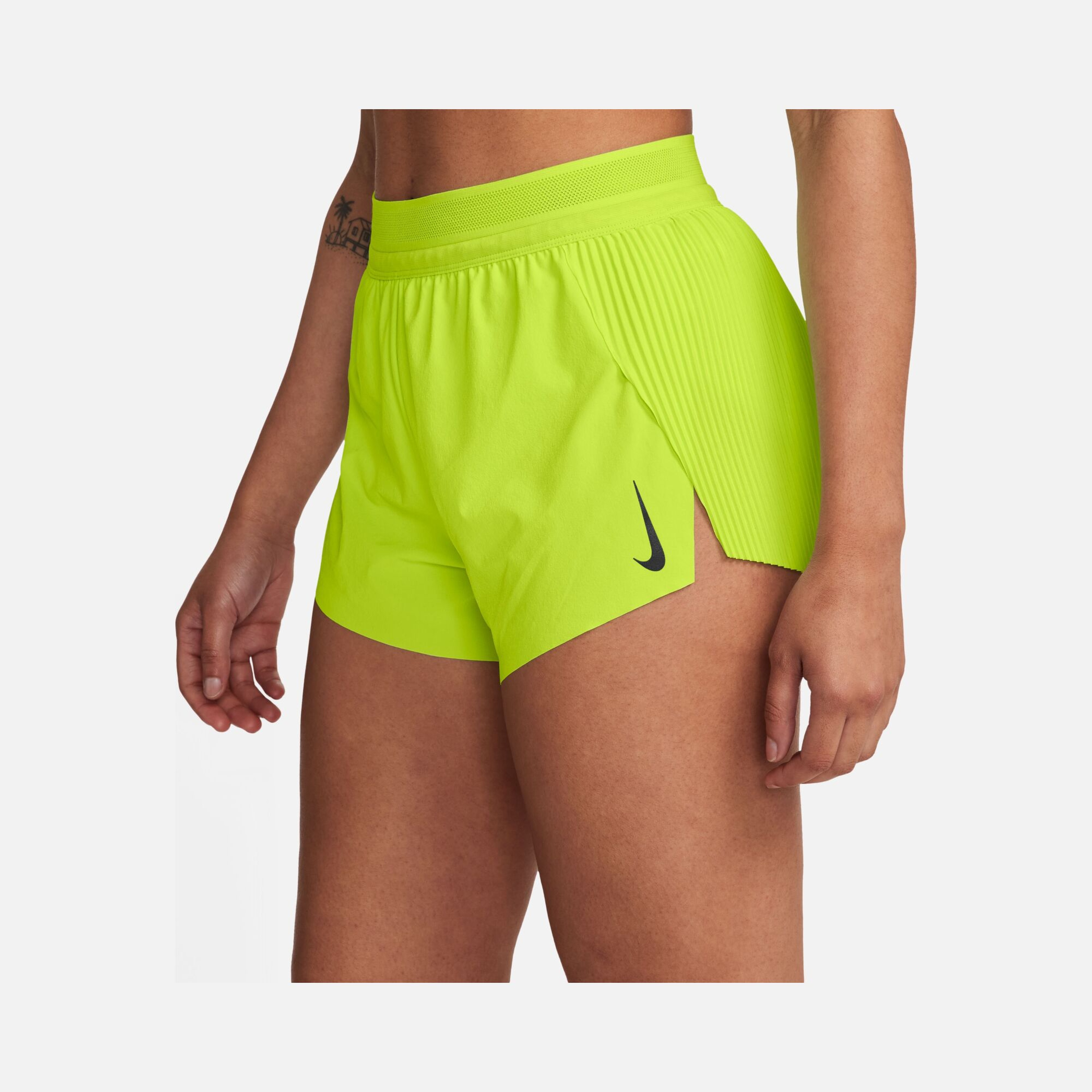 Nike AeroSwift Dri-Fit ADV Mid-Rise Brief-Lined 3" Running Kadın Şort
