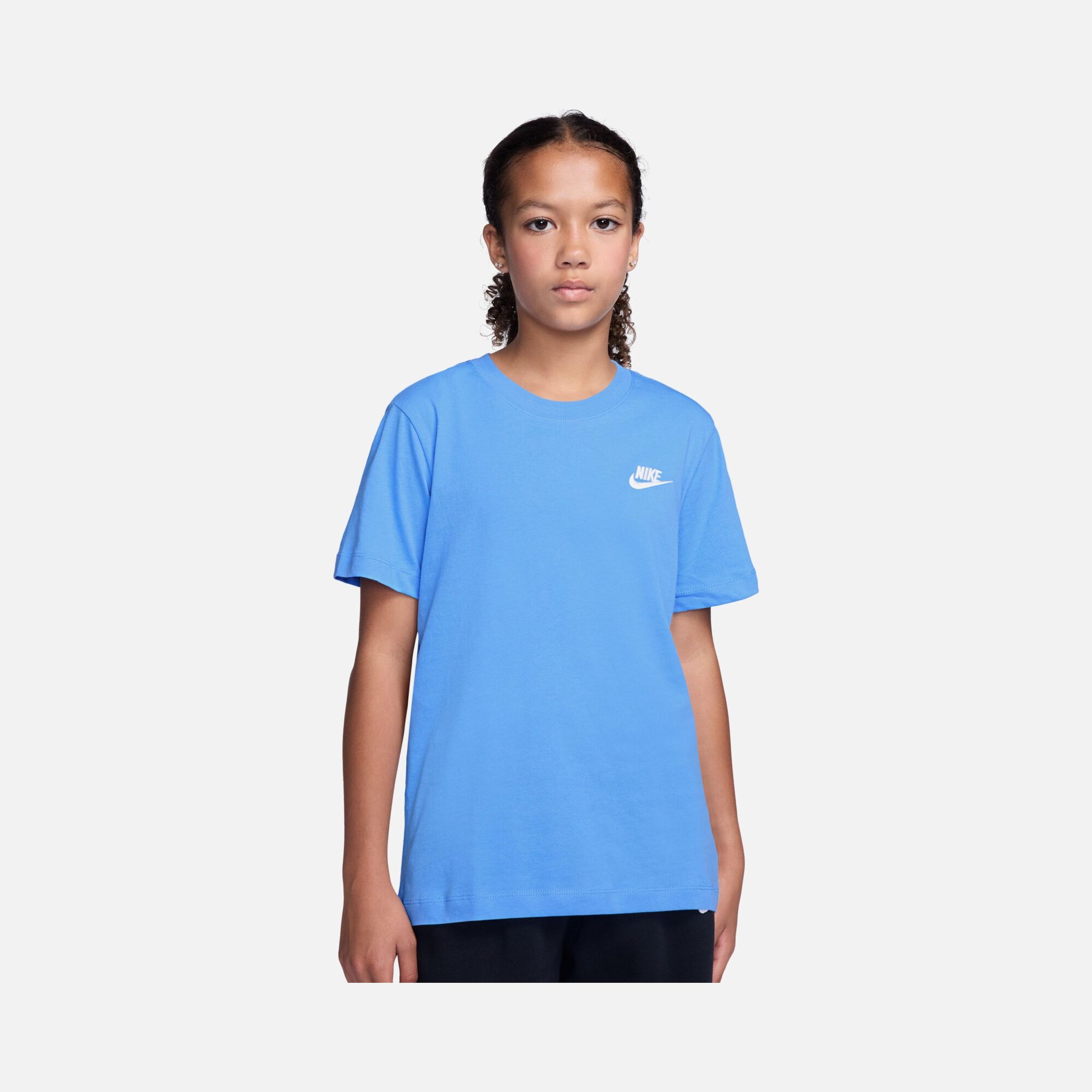 Nike Sportswear Embroidered Futura LBR Short-Sleeve Çocuk Tişört