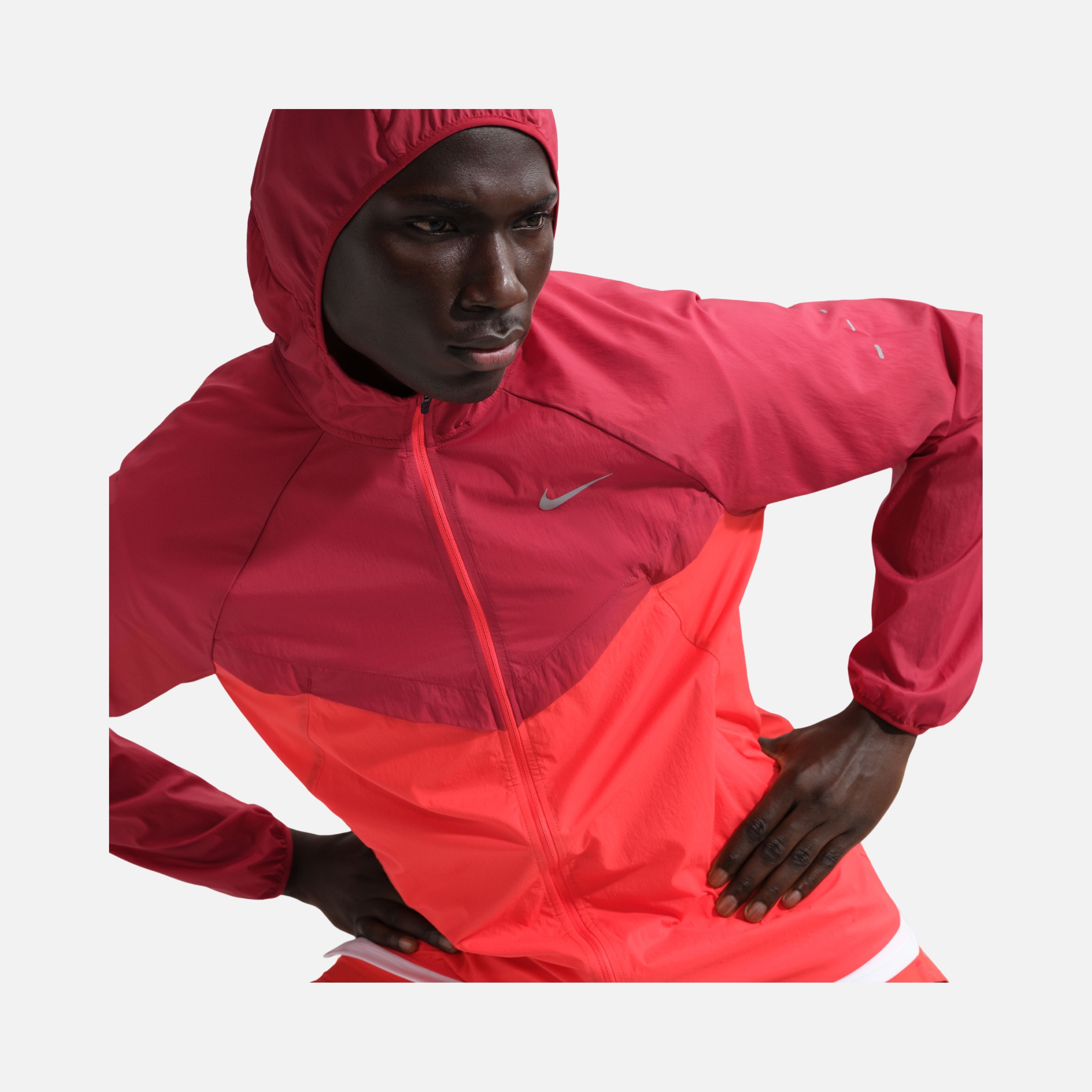 Nike Stride Repel UV Running Full-Zip Hooded Erkek Ceket