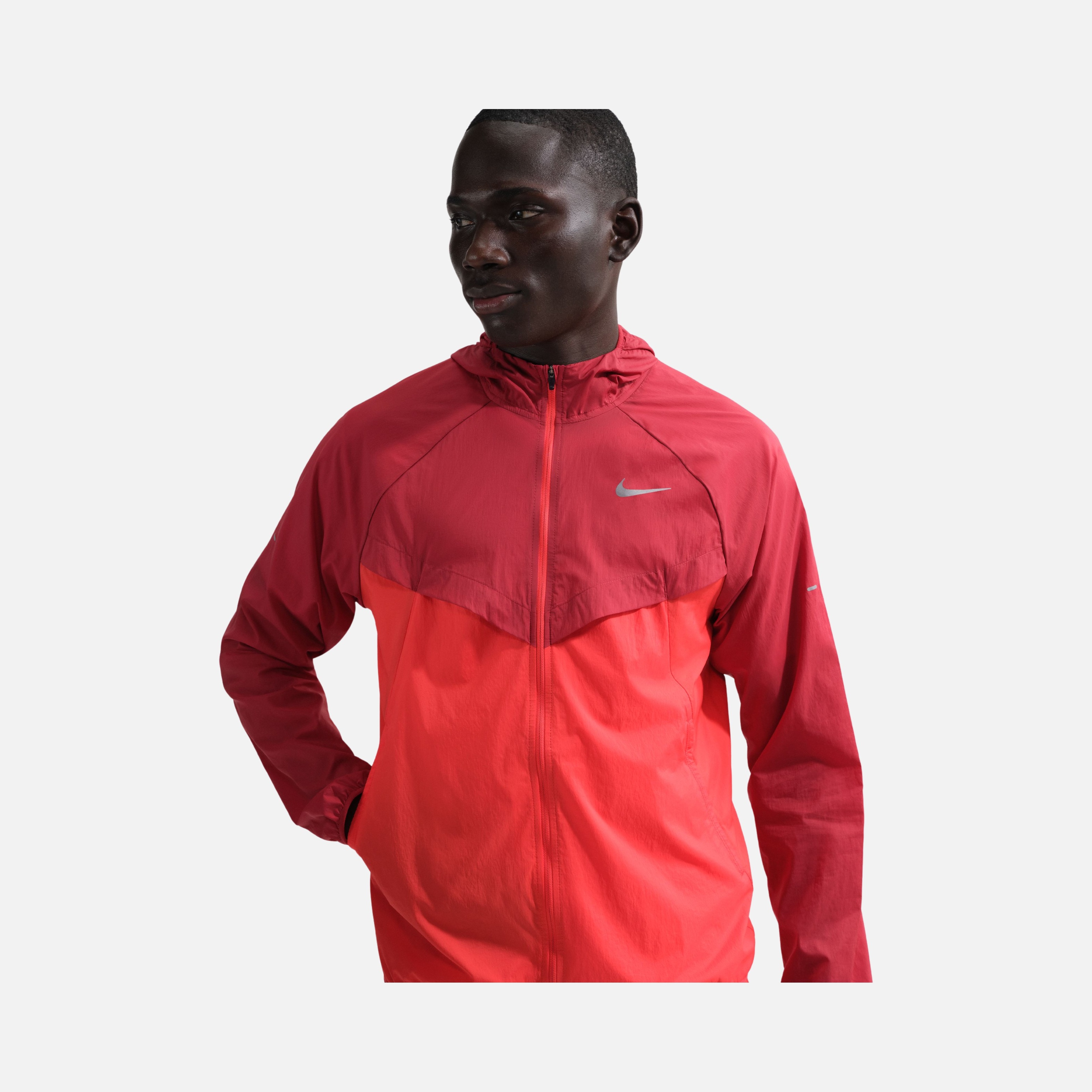 Nike Stride Repel UV Running Full-Zip Hooded Erkek Ceket
