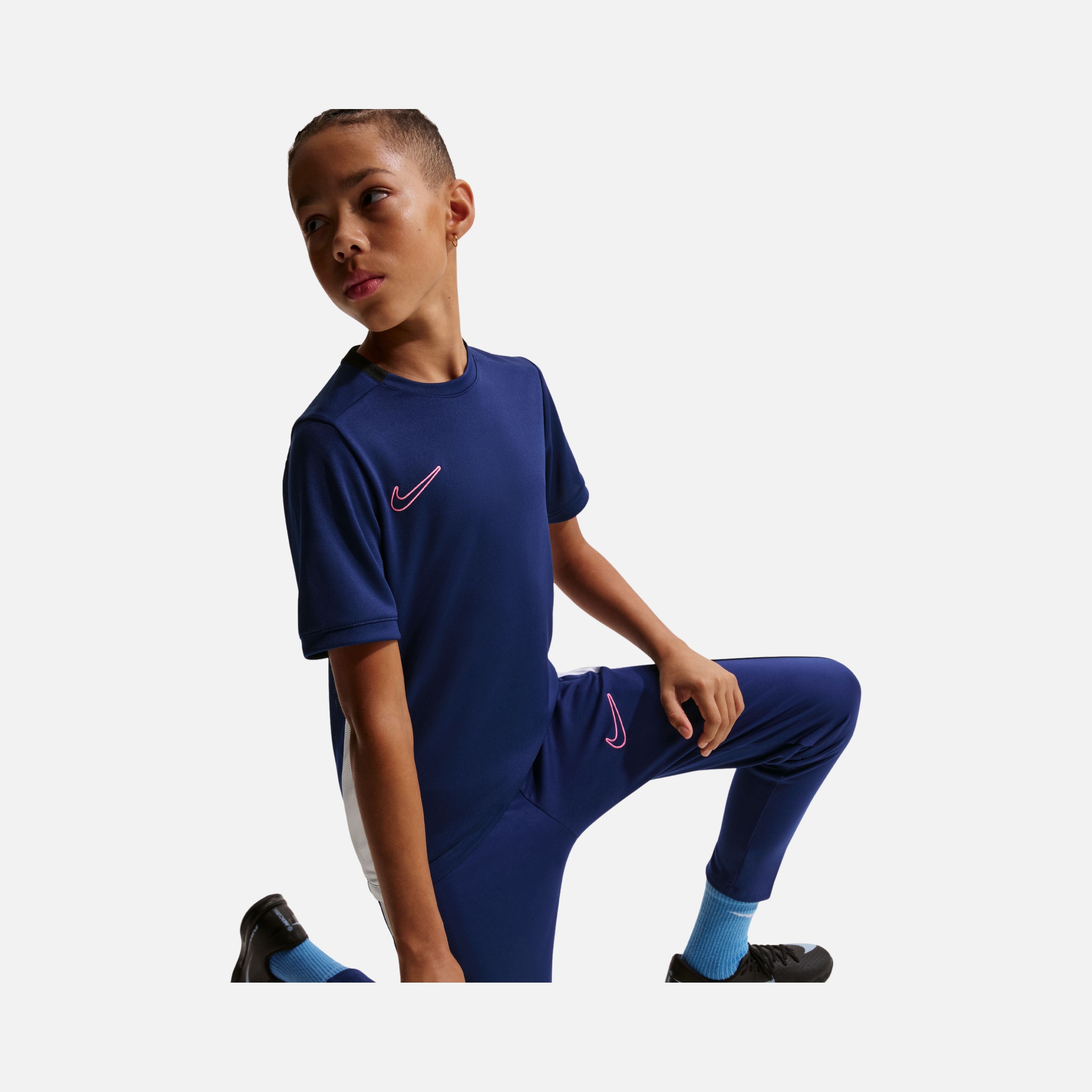 Nike Dri-Fit Academy 25 PD Football Short-Sleeve Çocuk Tişört