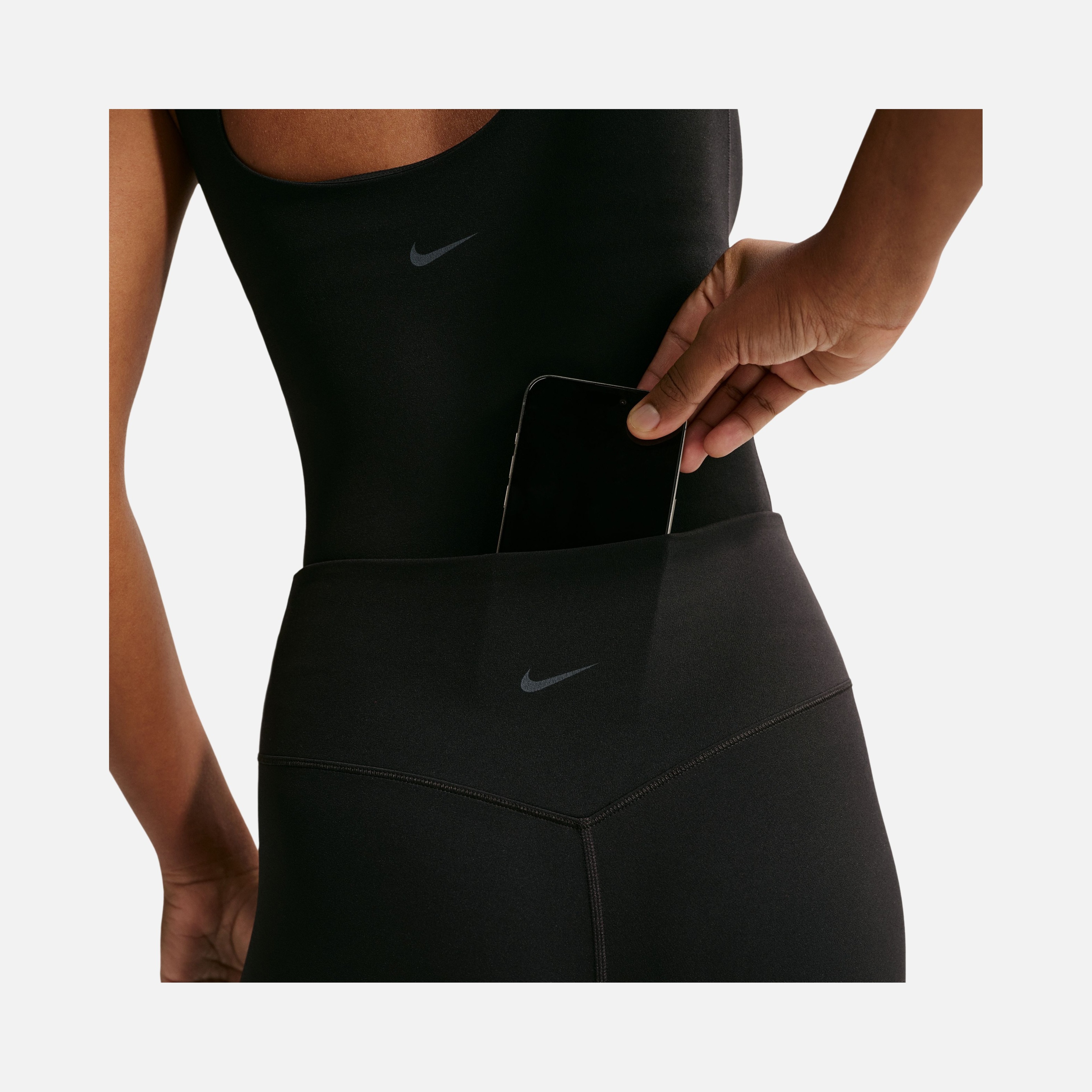 Nike Df Zenvy Hr Tight Useam Kadın Tayt
