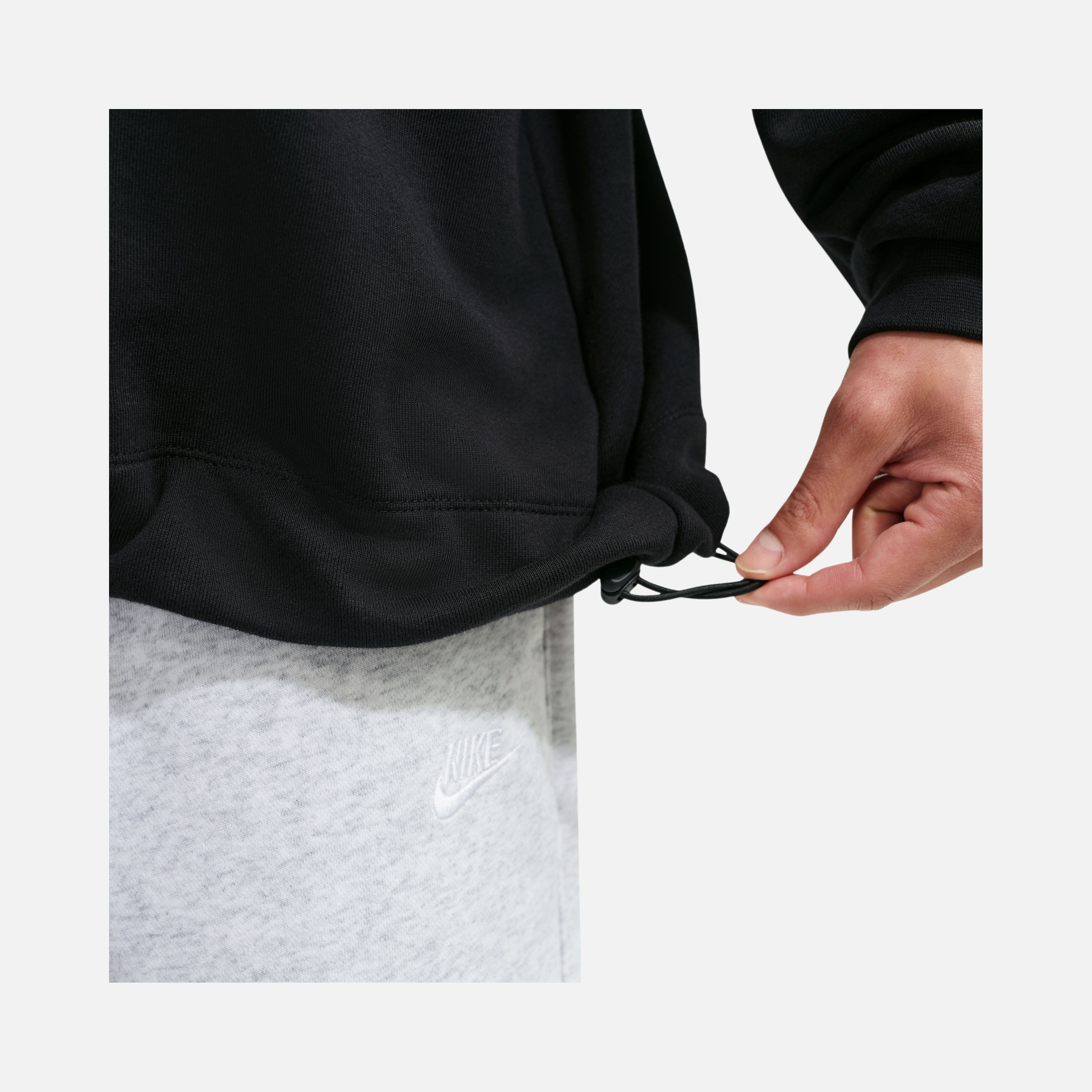 Nike Sportswear Club Oversized French-Terry Crew Sweatshirt