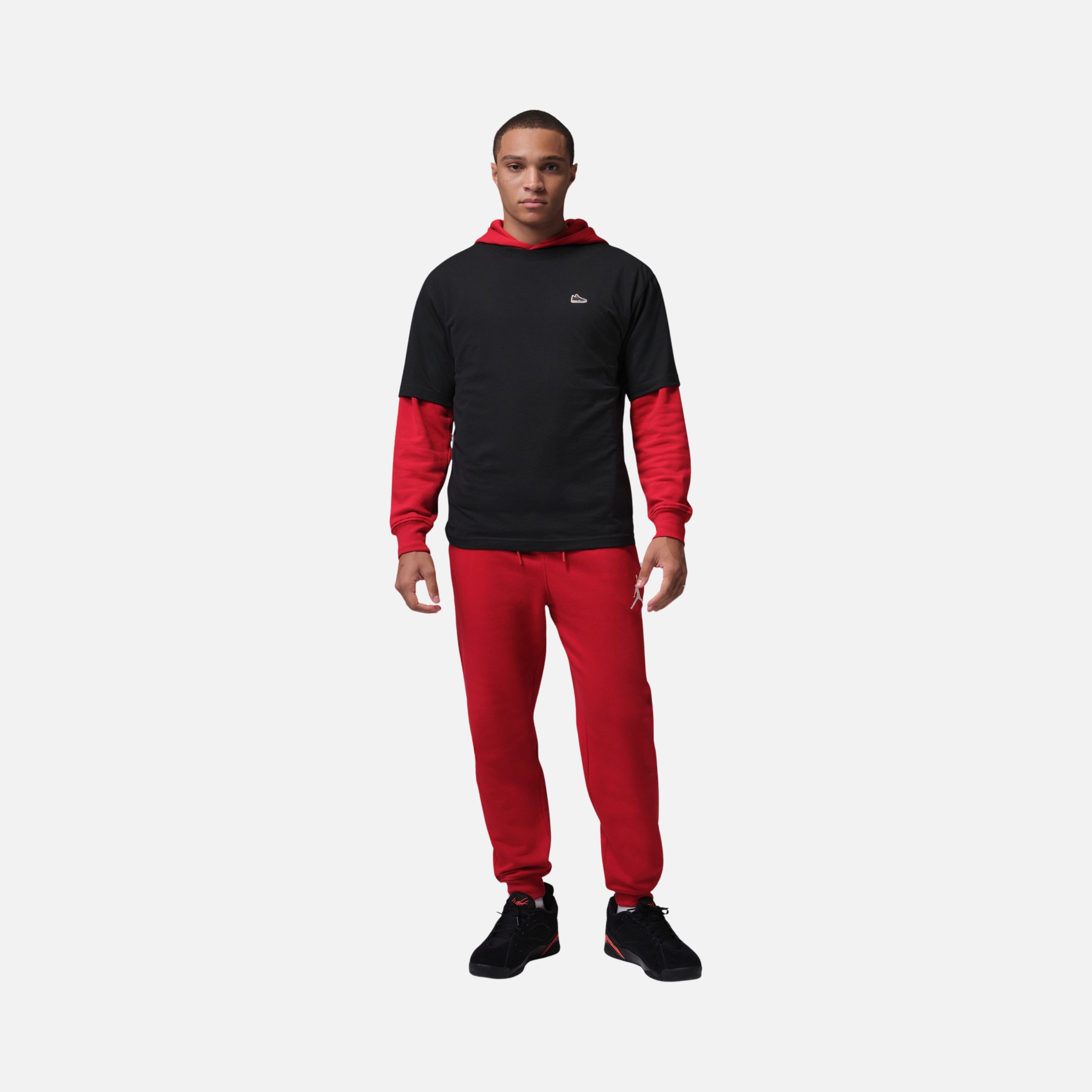 Nike MJ Brand Br Snkr Pch Ss Crew Erkek Tişört
