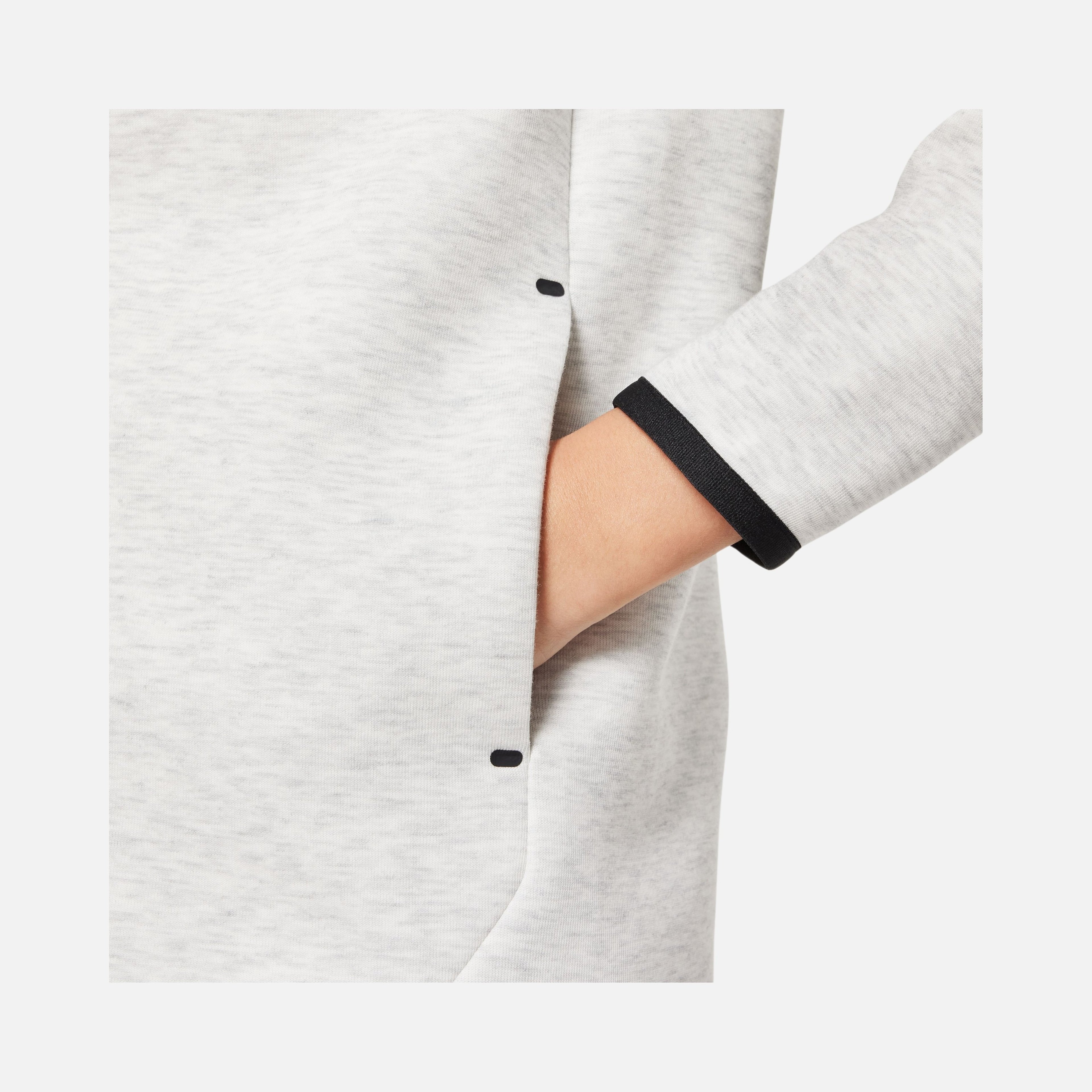 Nike Sportswear Tech Fleece SS25 Full-Zip Hoodie (Girls) Çocuk Ceket