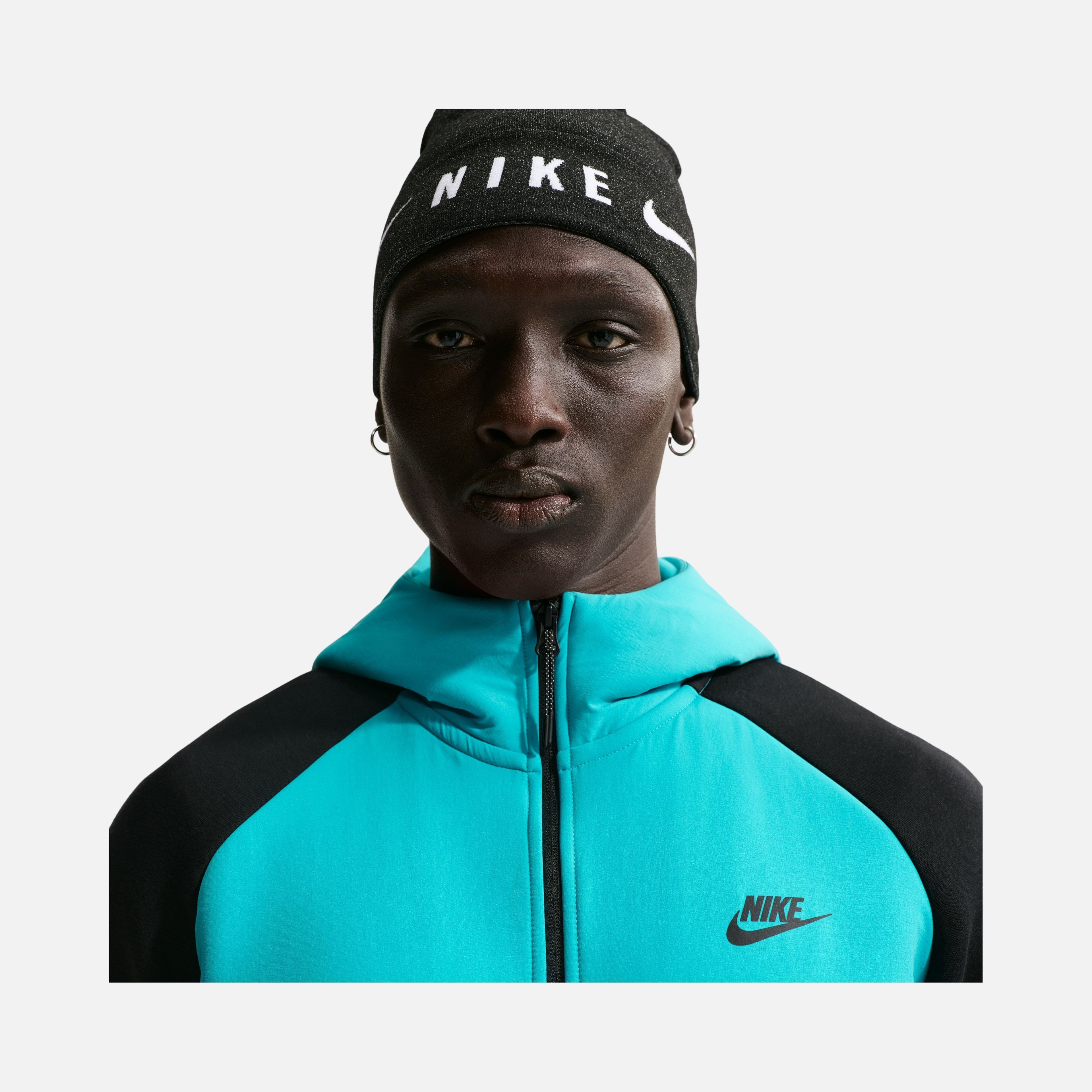 Nike M Tech Fleece Mix Wr Hoodie Erkek Ceket