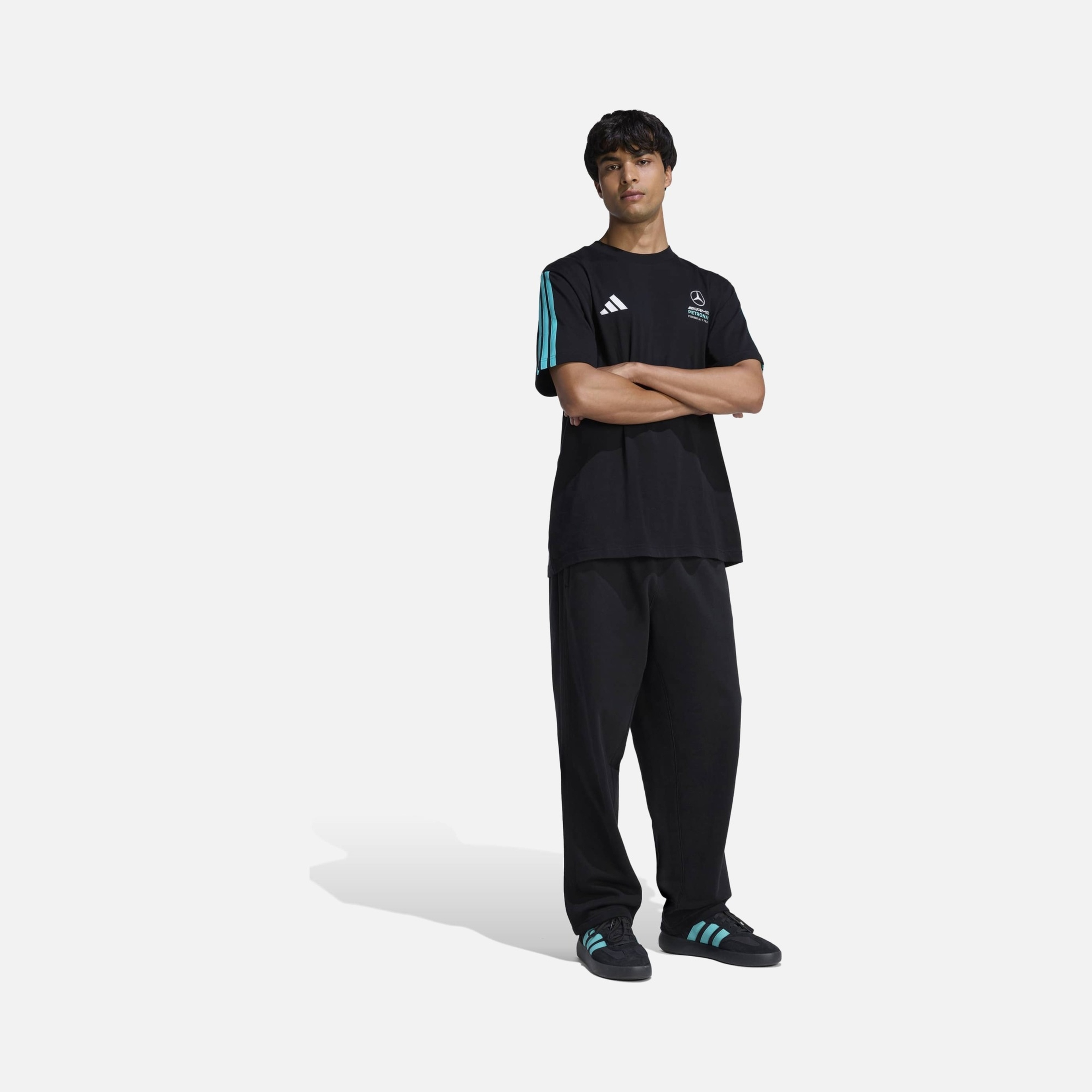 adidas Mercedes Dna Tee M Erkek Tişört