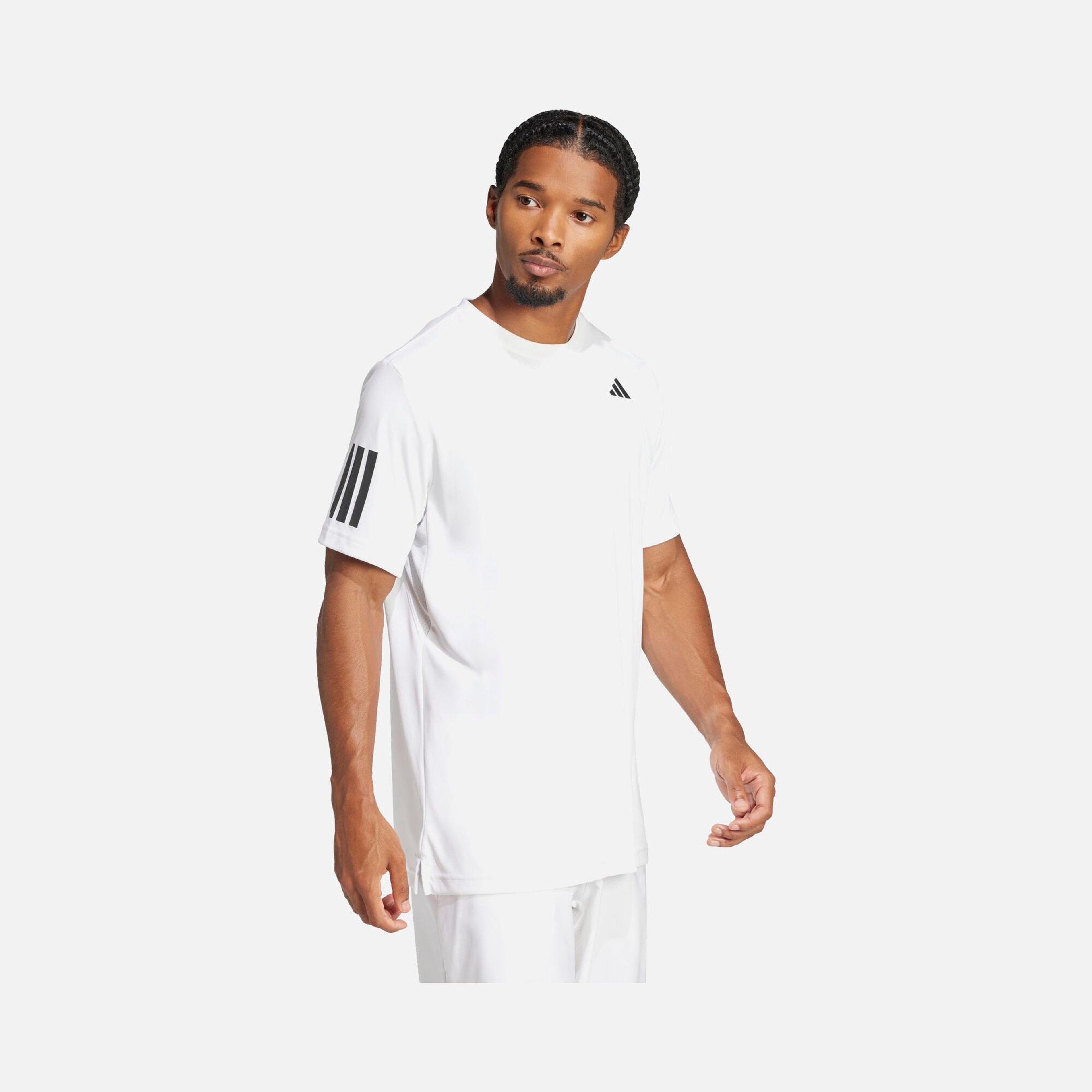adidas Club Tennis Climacool 3-Stripes Erkek Tişört