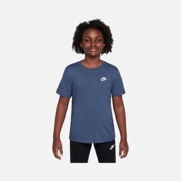 Nike Sportswear Embroidered Futura LBR Short-Sleeve Çocuk Tişört