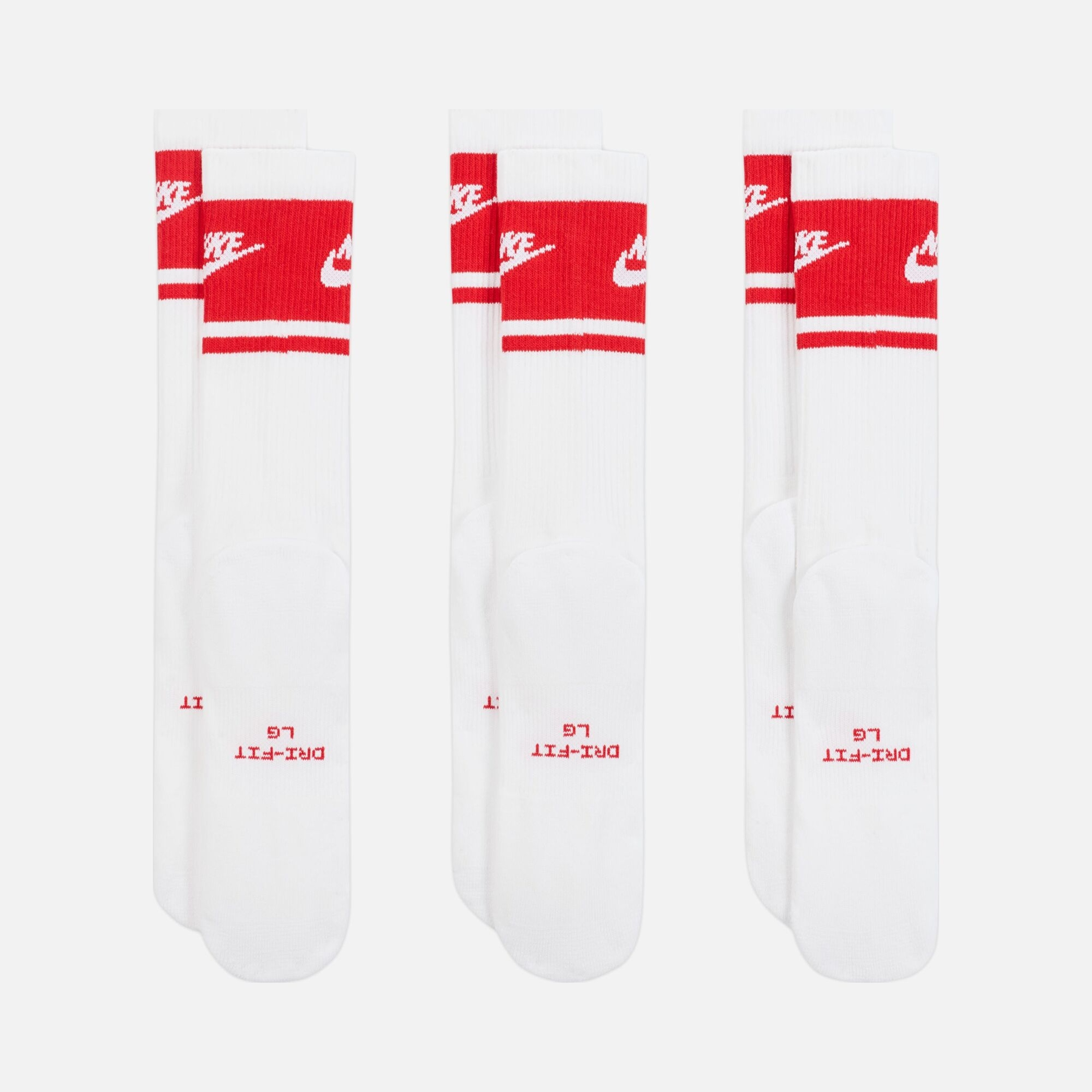 Nike Everyday Elevated Crew 3 Pair Çorap