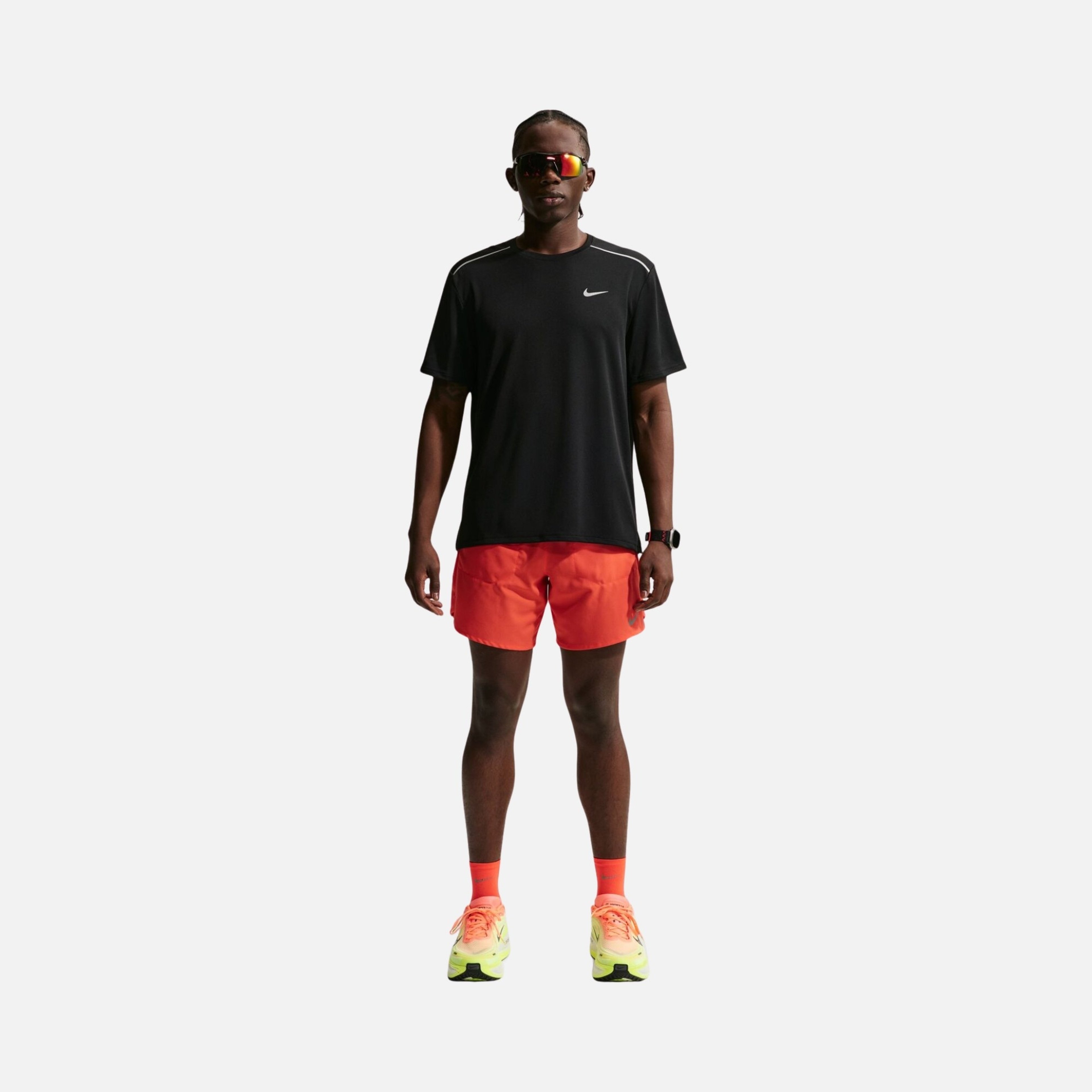 Nike Miler Dri-FIT UV-Protection Short-Sleeve Erkek Tişört