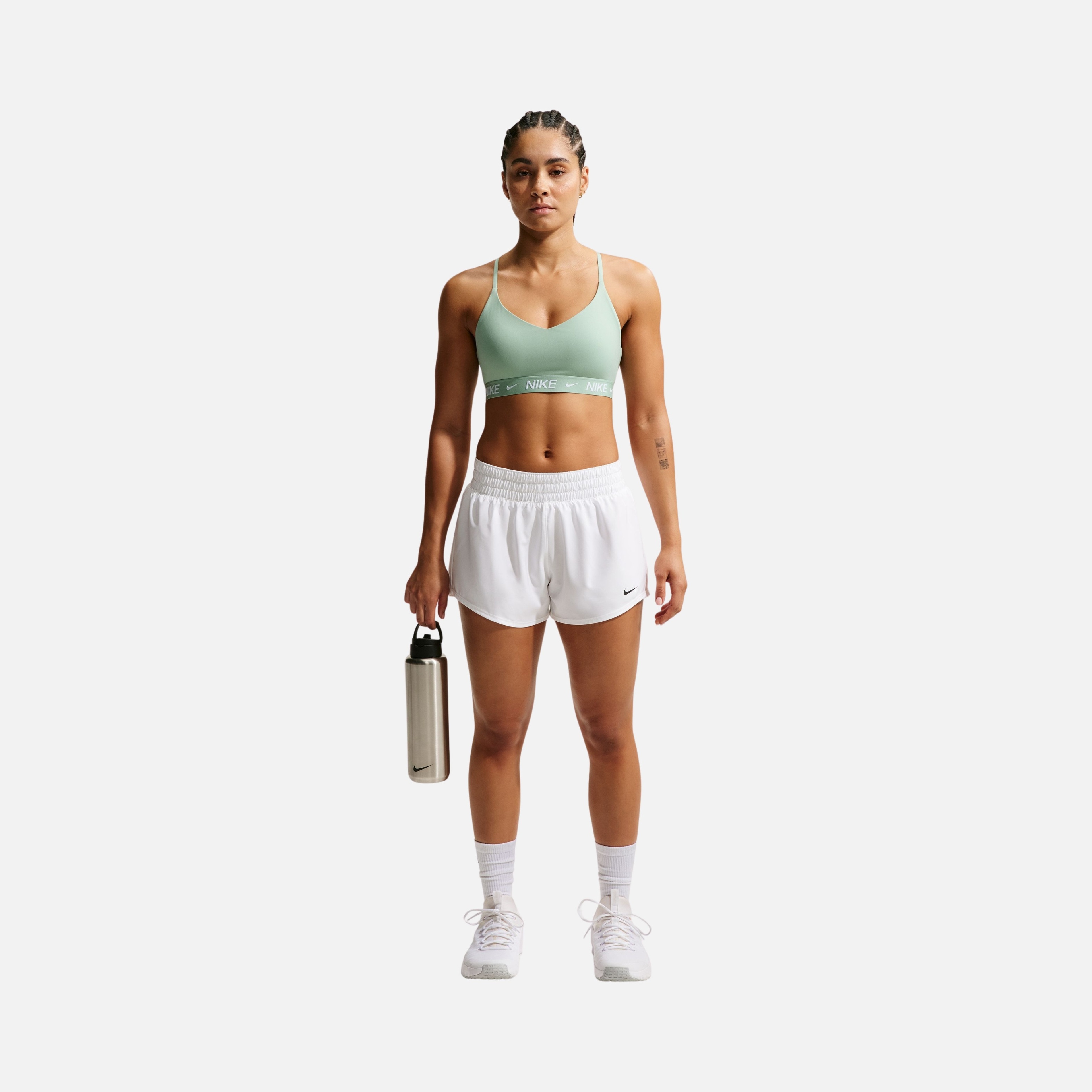 Nike Indy Light-Support Padded Adjustable Training Sports Kadın Bra