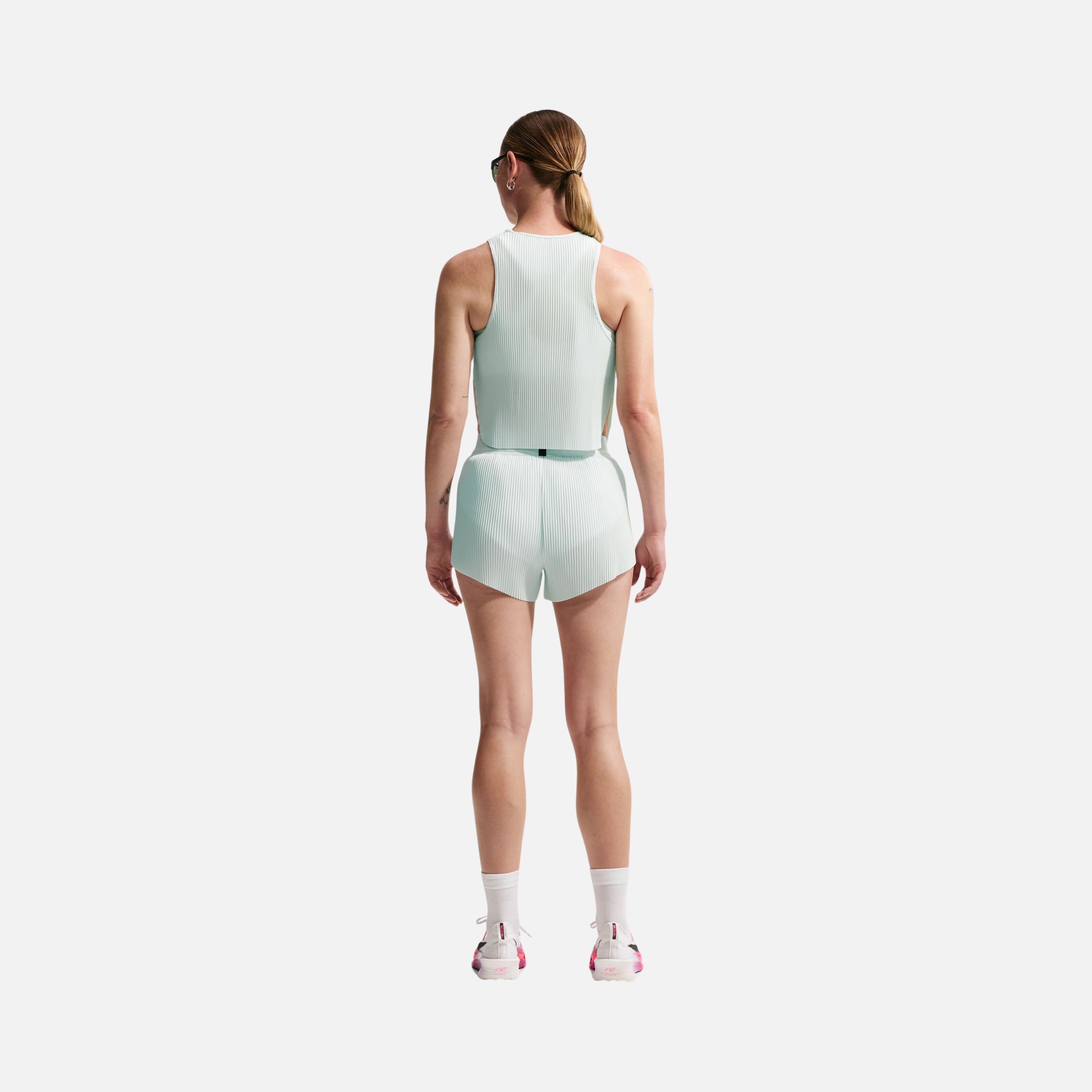 Nike AeroSwift Dri-Fit ADV Mid-Rise Brief-Lined 3" Running Kadın Şort