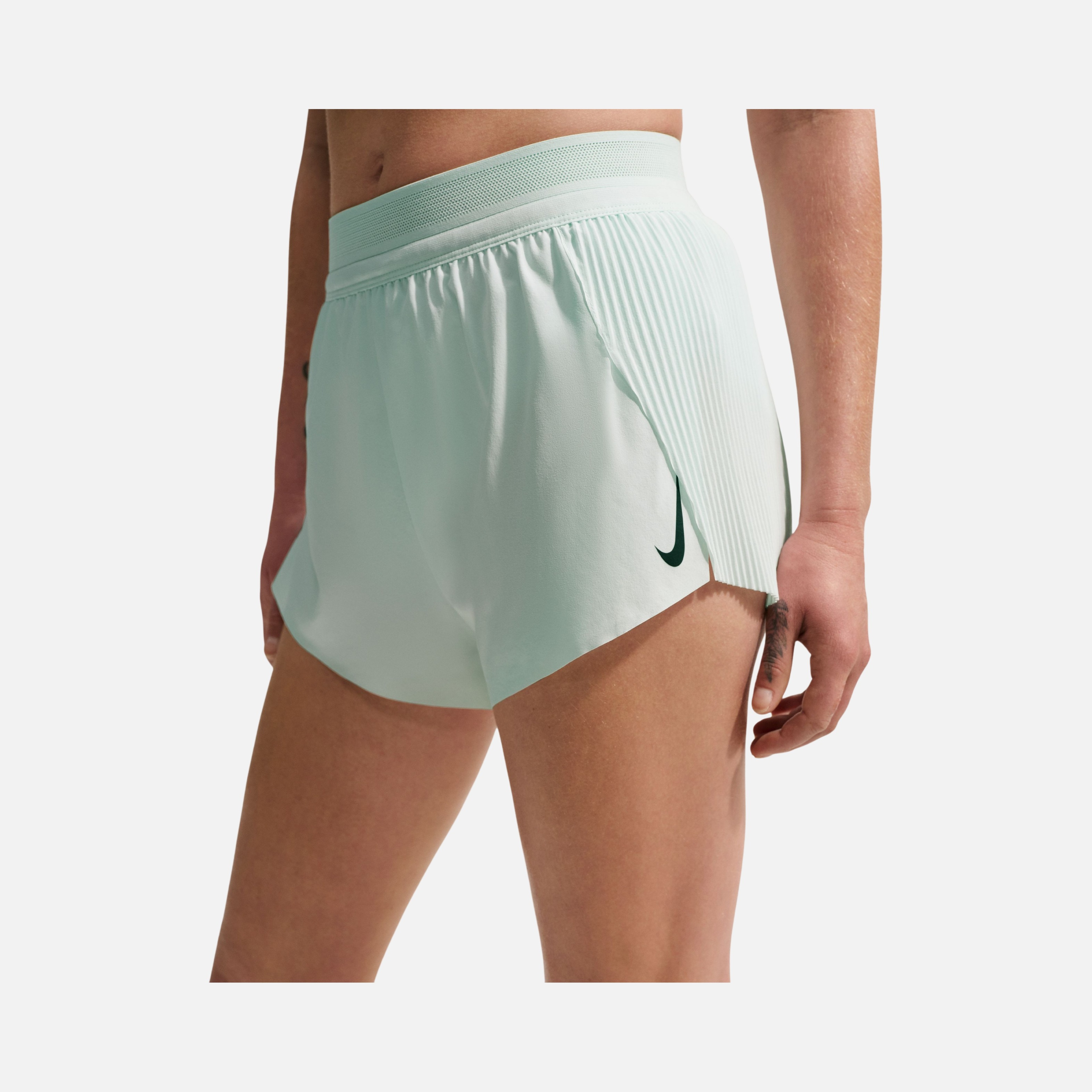 Nike AeroSwift Dri-Fit ADV Mid-Rise Brief-Lined 3" Running Kadın Şort