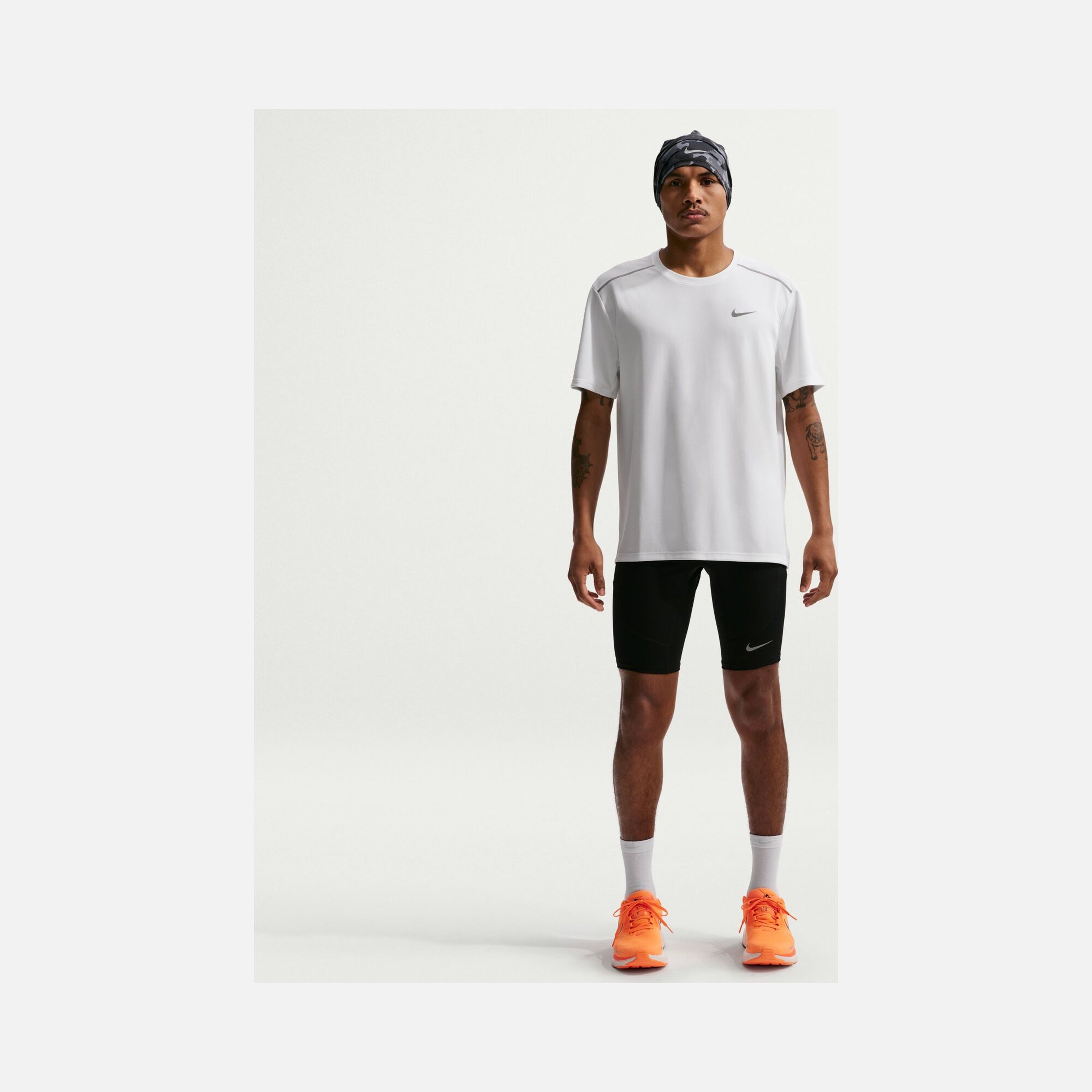 Nike Miler Dri-FIT UV-Protection Short-Sleeve Erkek Tişört