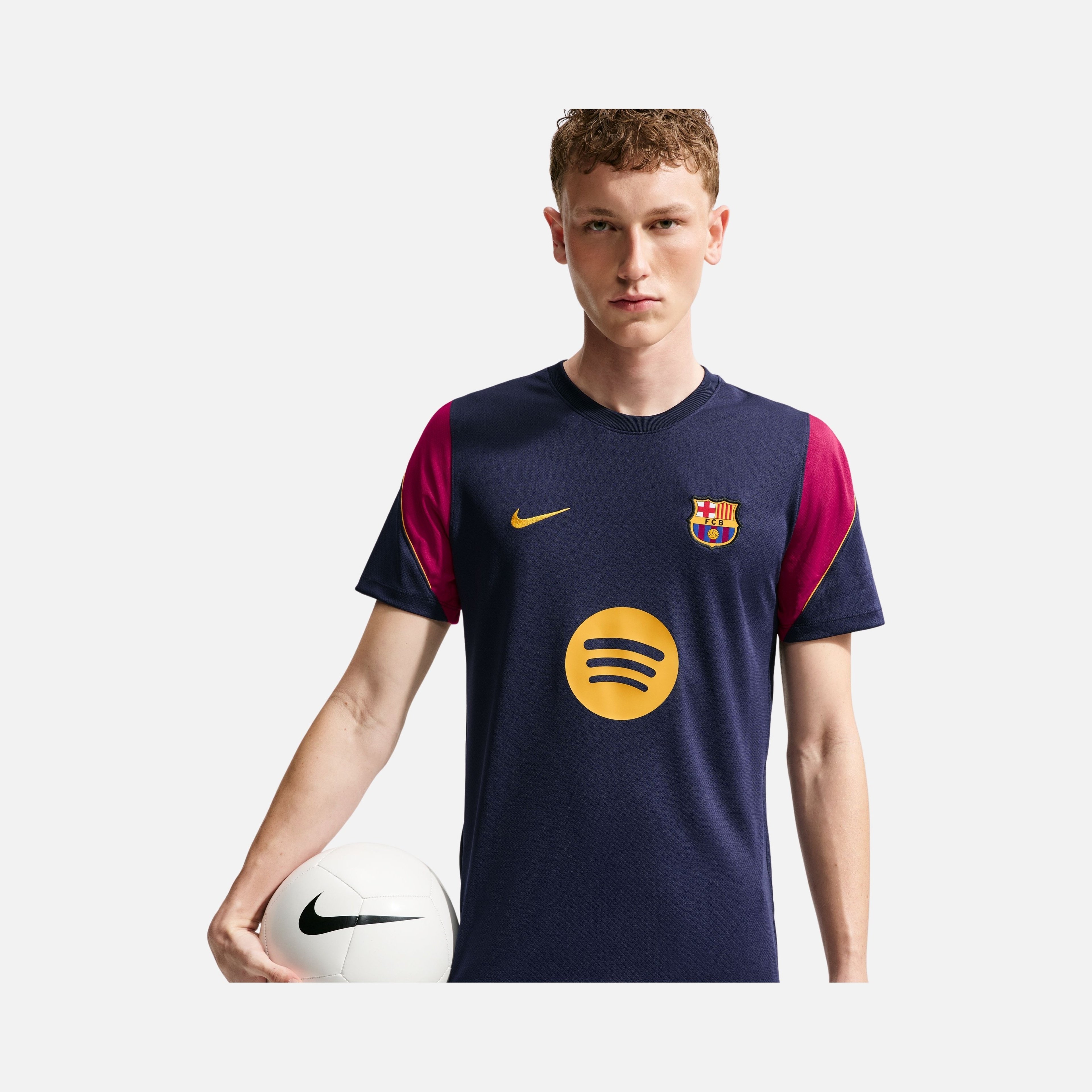 Nike Barcelona FC Dri-FIT Training Erkek Tişört