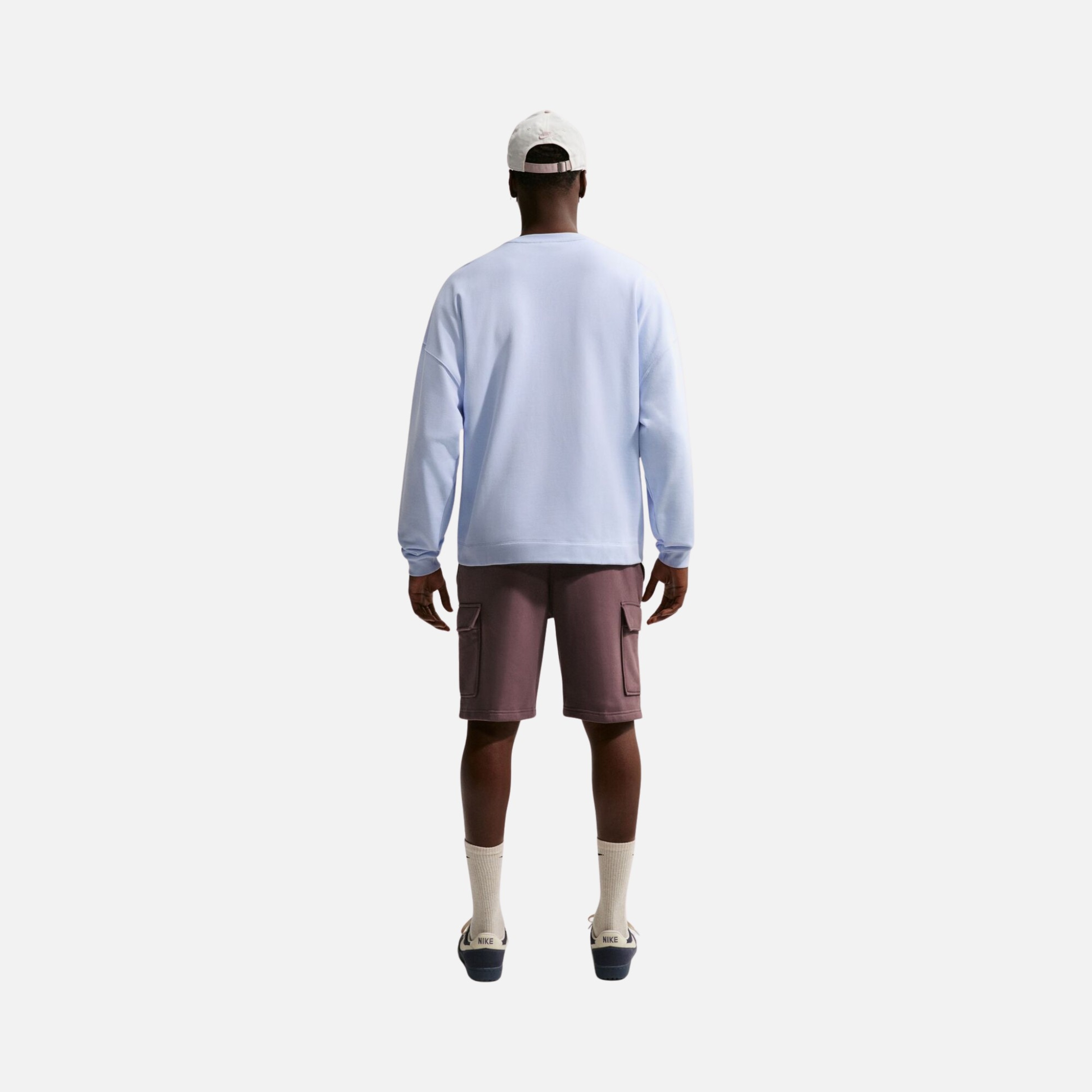 Nike Sportswear Club Oversized French-Terry Crew Sweatshirt