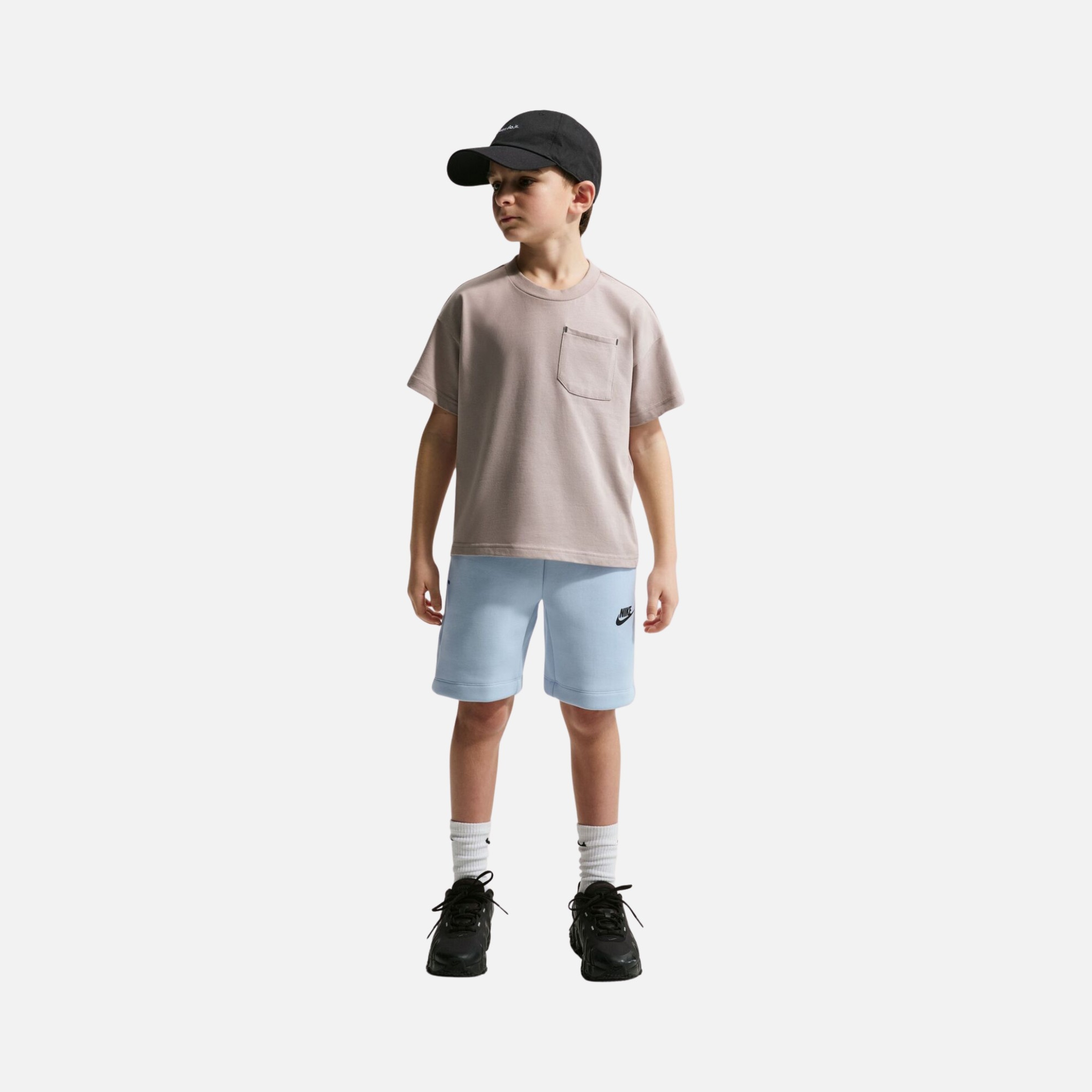 Детские шорты Nike Sportswear Tech Flecee Pd