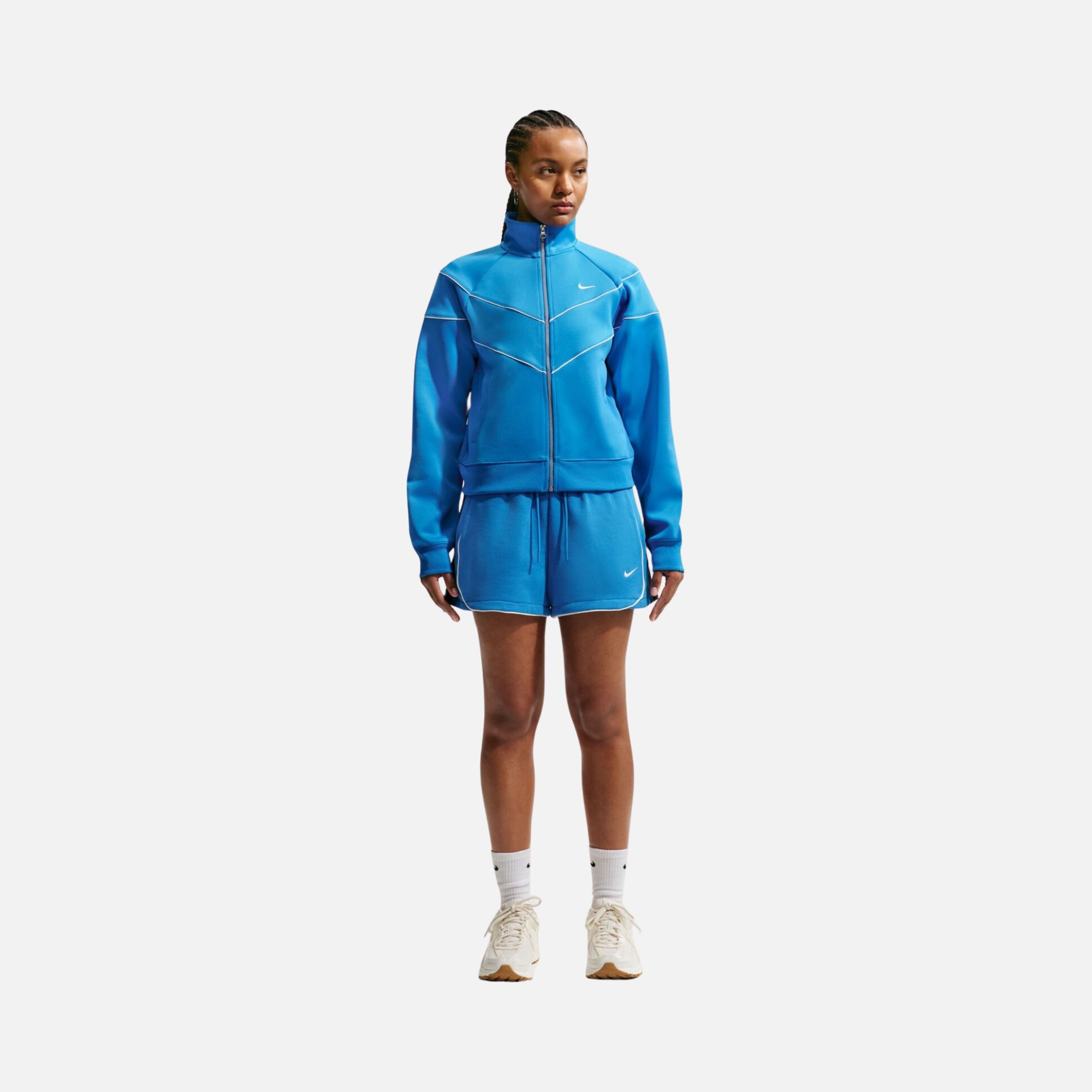 Nike Sportswear Essentials Windrunner Poly Knit Full-Zip Kadın Ceket