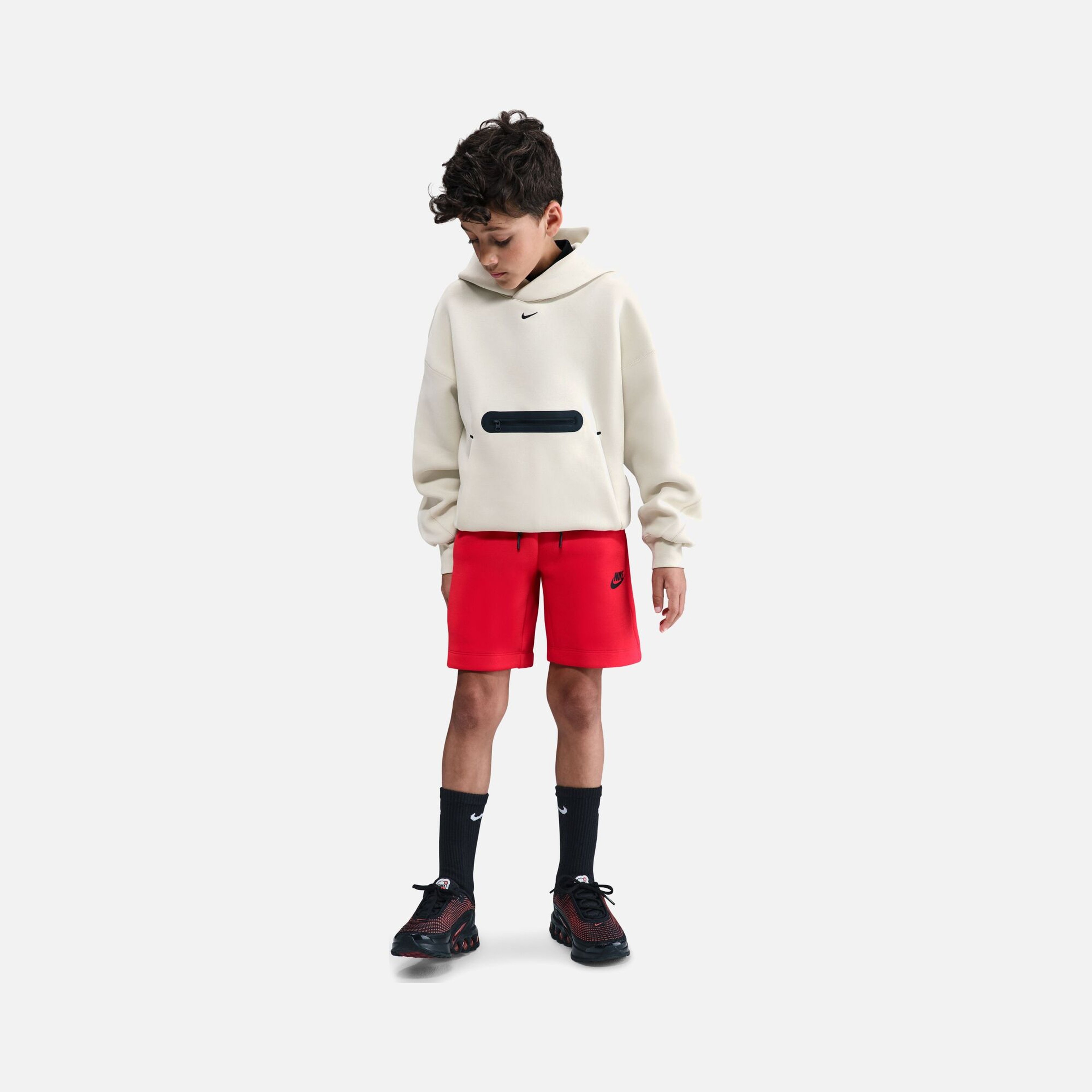 Детские шорты Nike Sportswear Tech Flecee Pd