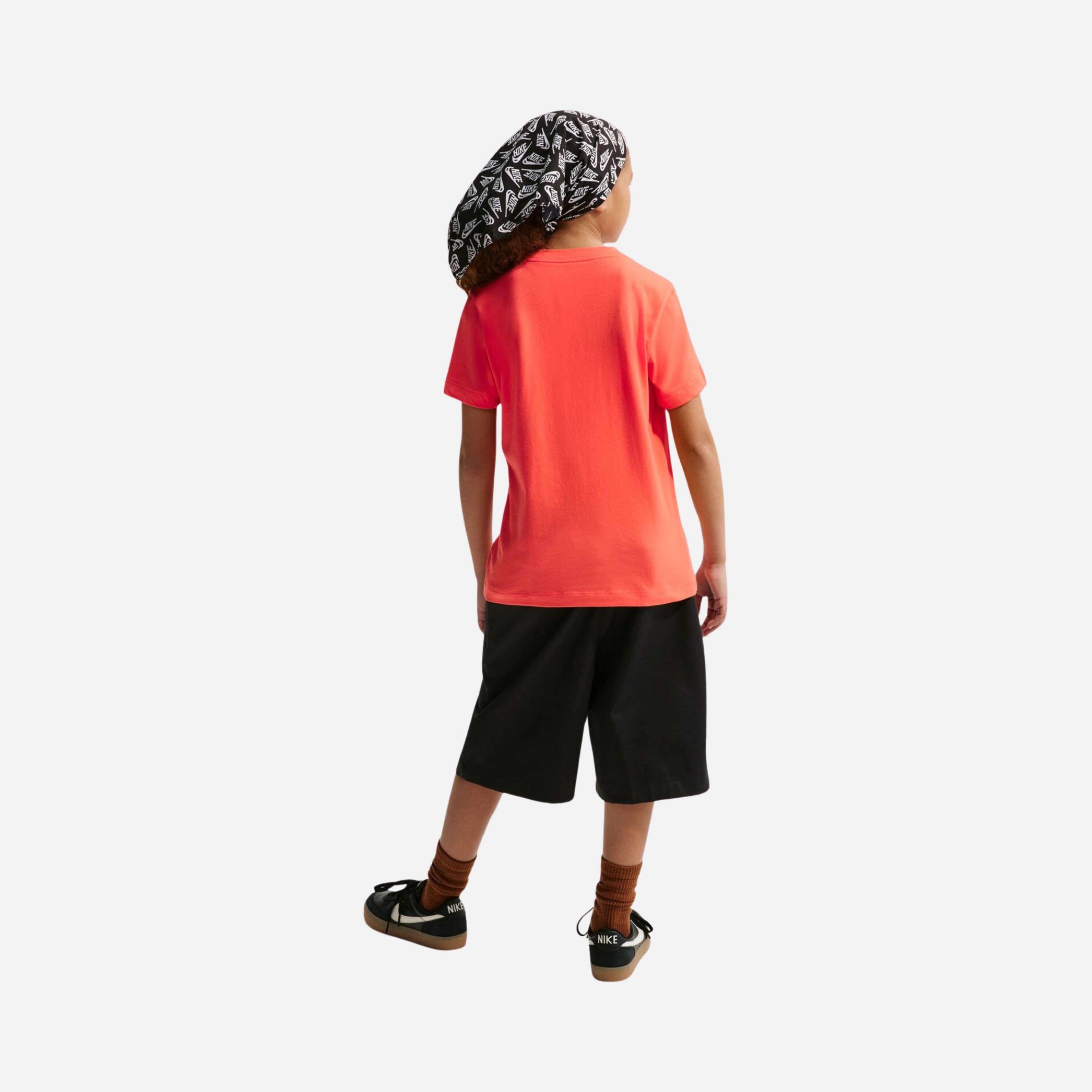Nike Sportswear Embroidered Futura LBR Short-Sleeve Çocuk Tişört